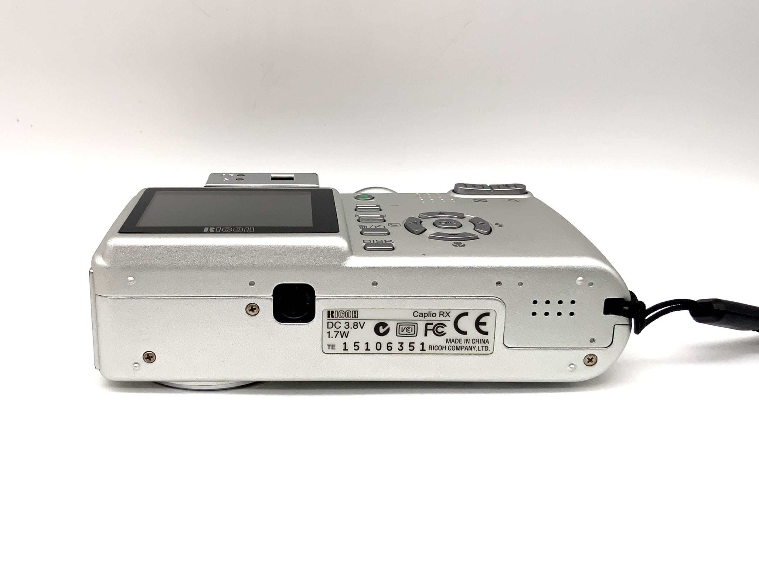 Ricoh Caplio RX Digitale Kompaktkamera mit Zoom Lens f=4.3-15.3mm 1:3.1-5.8