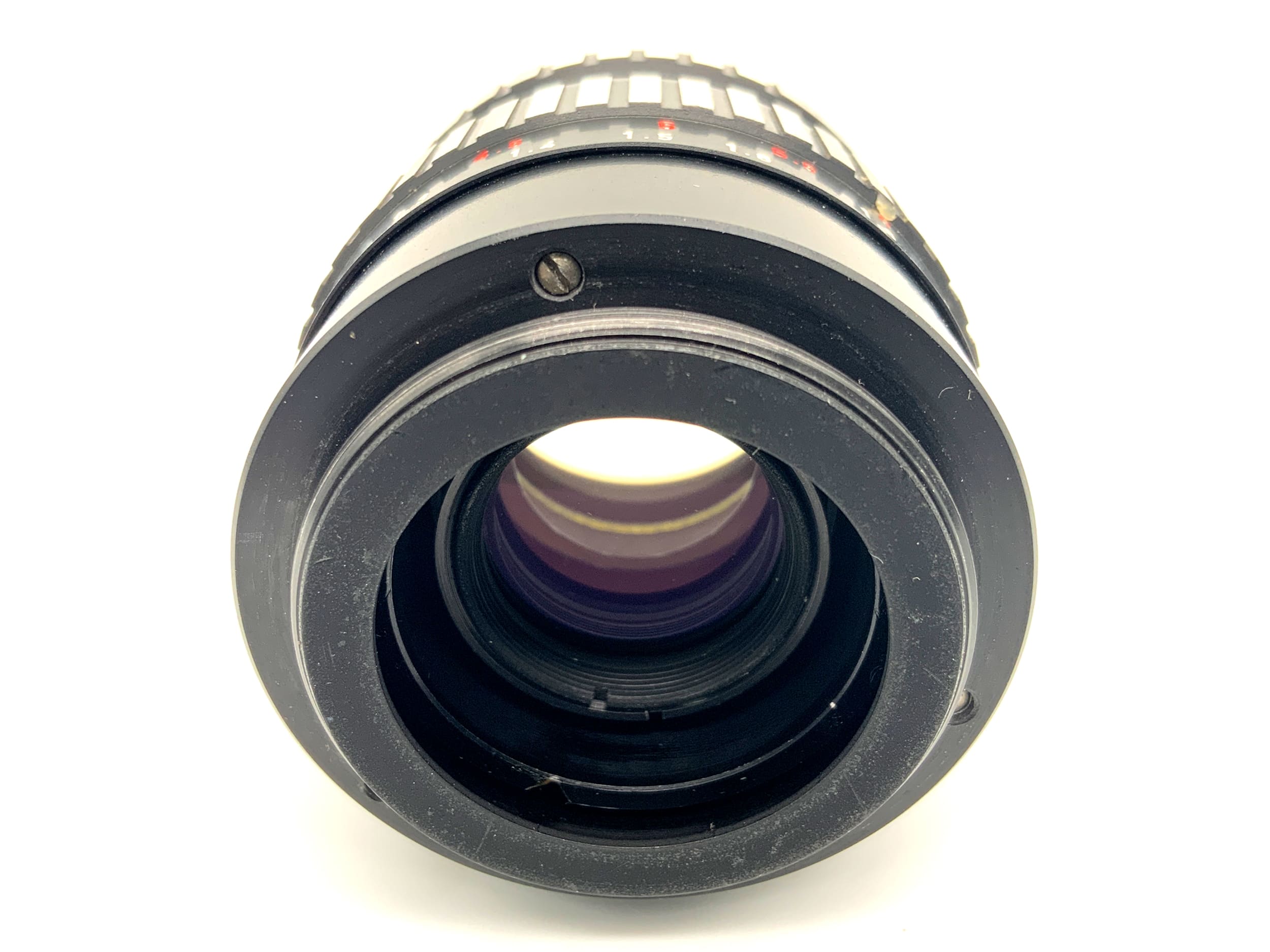 Meyer-Optik Görlitz Orestor 100mm 1:2.8 Objektiv Zebra Festbrennweite (M42)