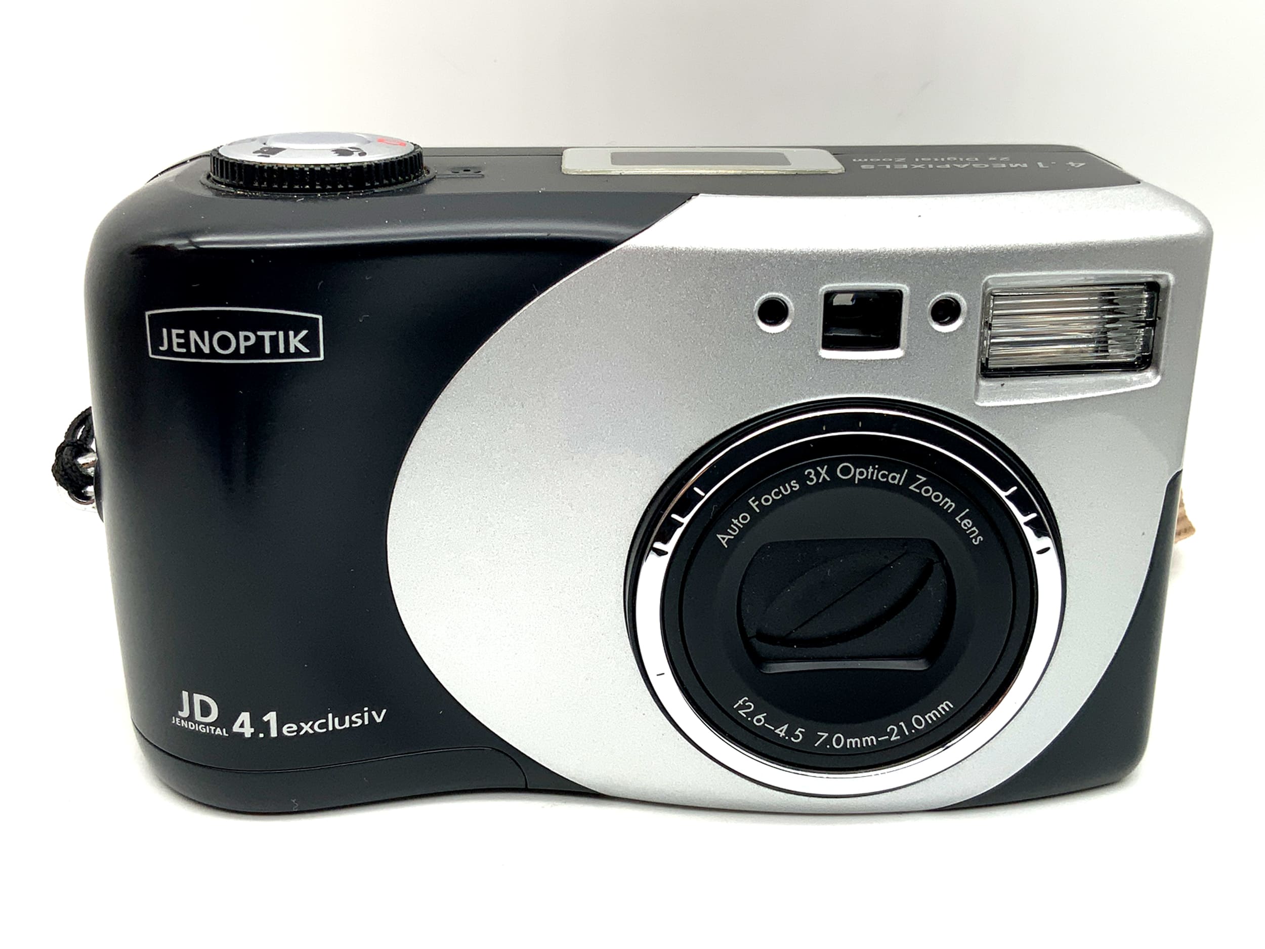 Jenoptic Jendigital 4.1 exclusiv Digitale Kompaktkamera Digitalkamera + Tasche