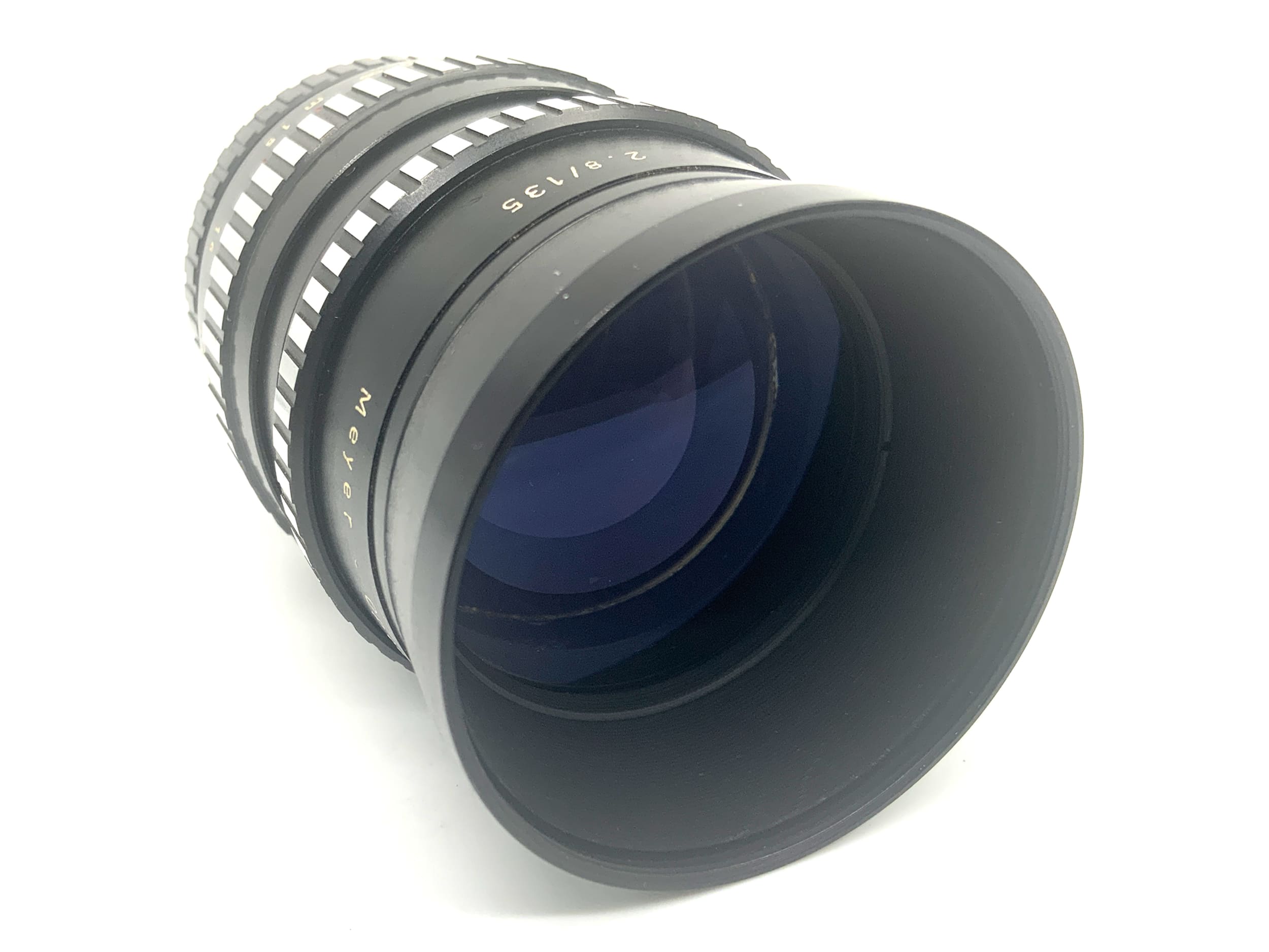 Meyer-Optik Görlitz Orestor 135mm 1:2.8 Objektiv Zebra Festbrennweite (M42)