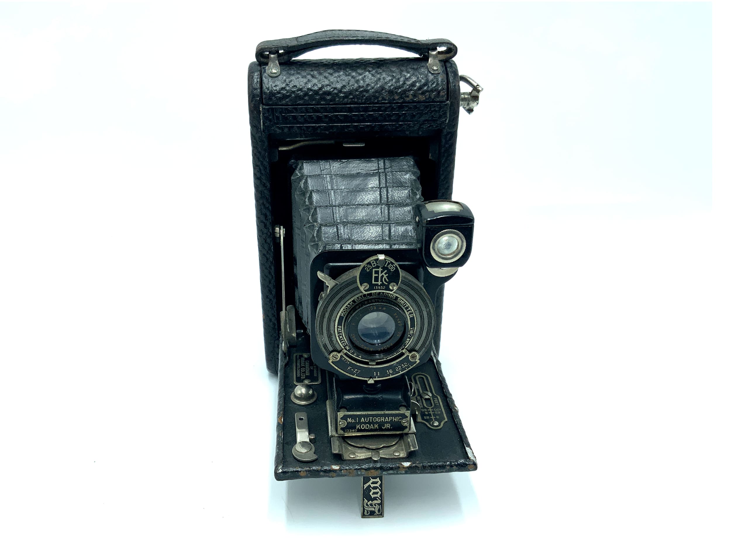 Kodak NO.1 Autographic Kodak JR. Klappkamera mit Anastigmat 108mm 1:7.7