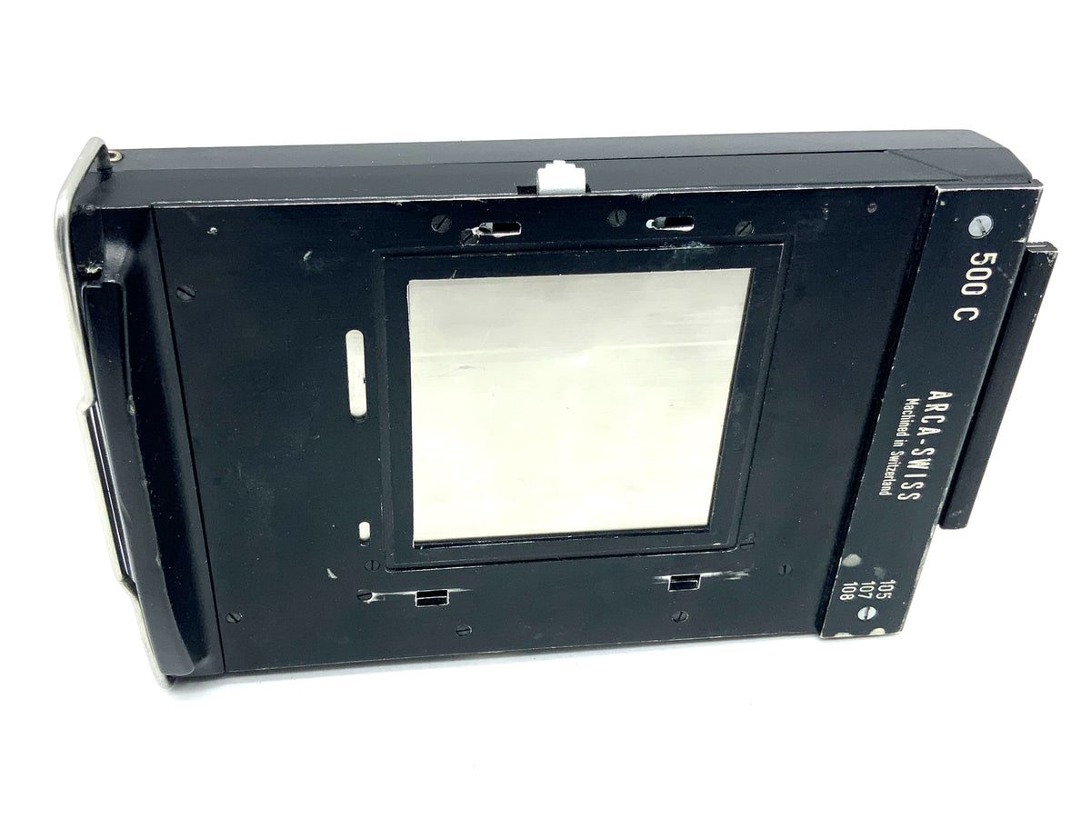 Chargeur Polaroid Arca-Swiss 105 107 108 pour cassette de film plan Hasselblad 500C