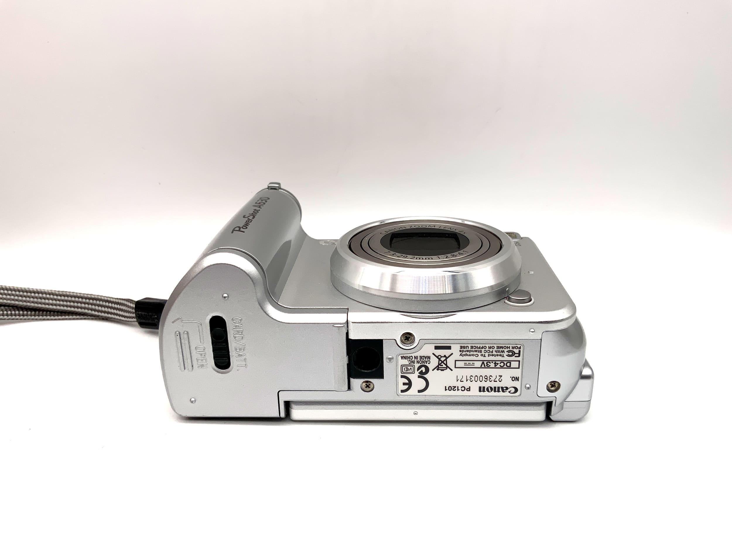 Canon PowerShot A630 Digitale Kompaktkamera mit 4x 7.3-29.2mm 1:2.8-4.1 8.0 MP