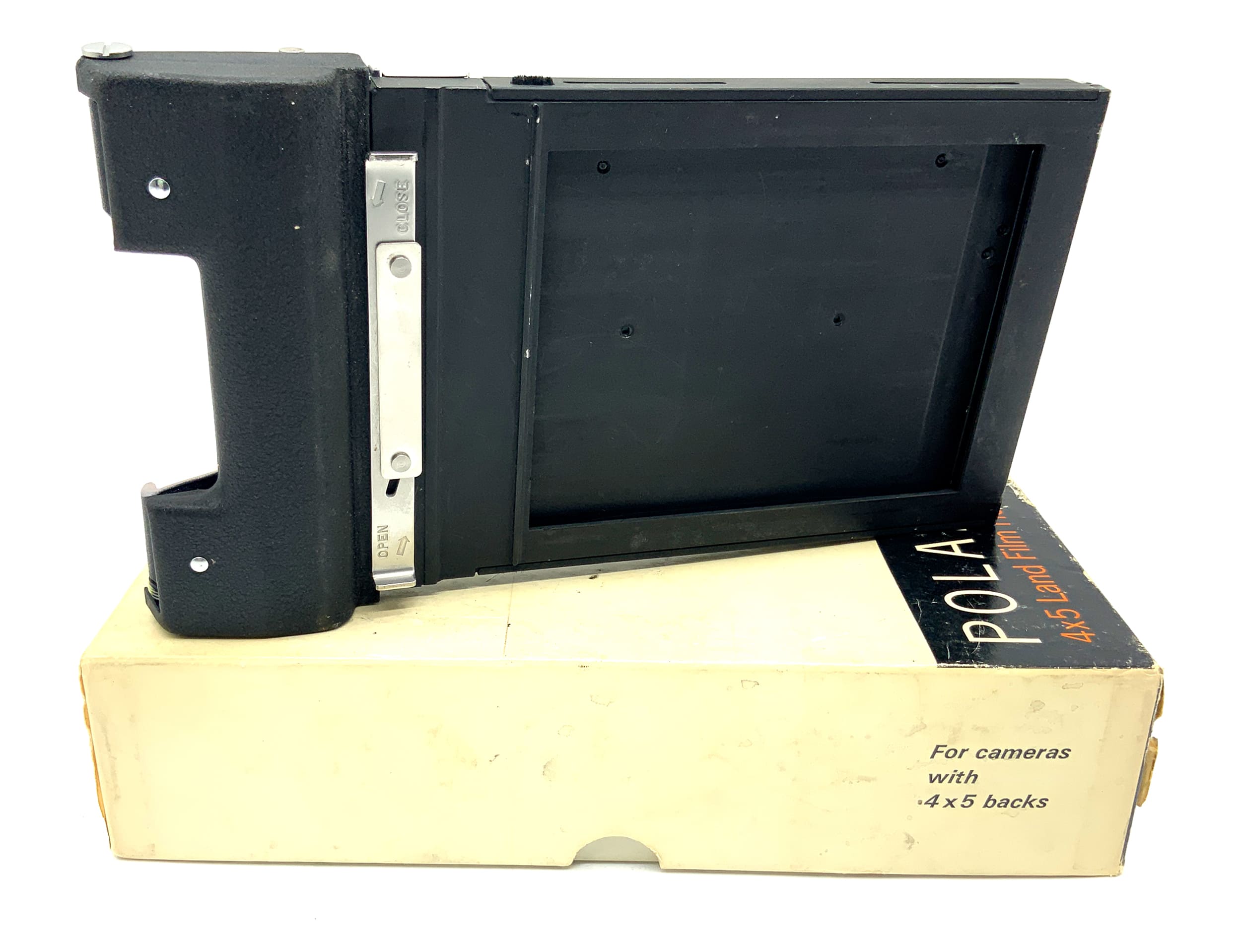 Polaroid Land Film Holder 500 Magazin 4x5" Planfilmkassette Sofortbildkassette