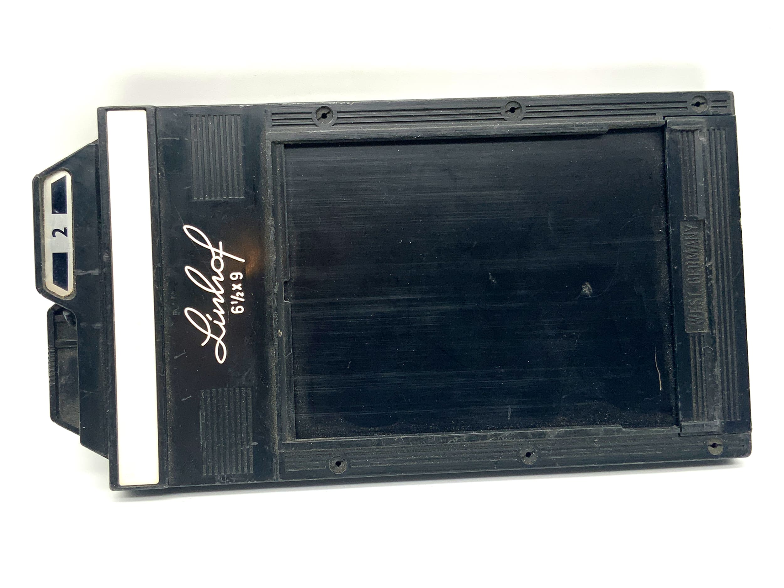 Linhof 6,5x9 Doppel Planfilmkassette Filmhalter Magazin Kassette
