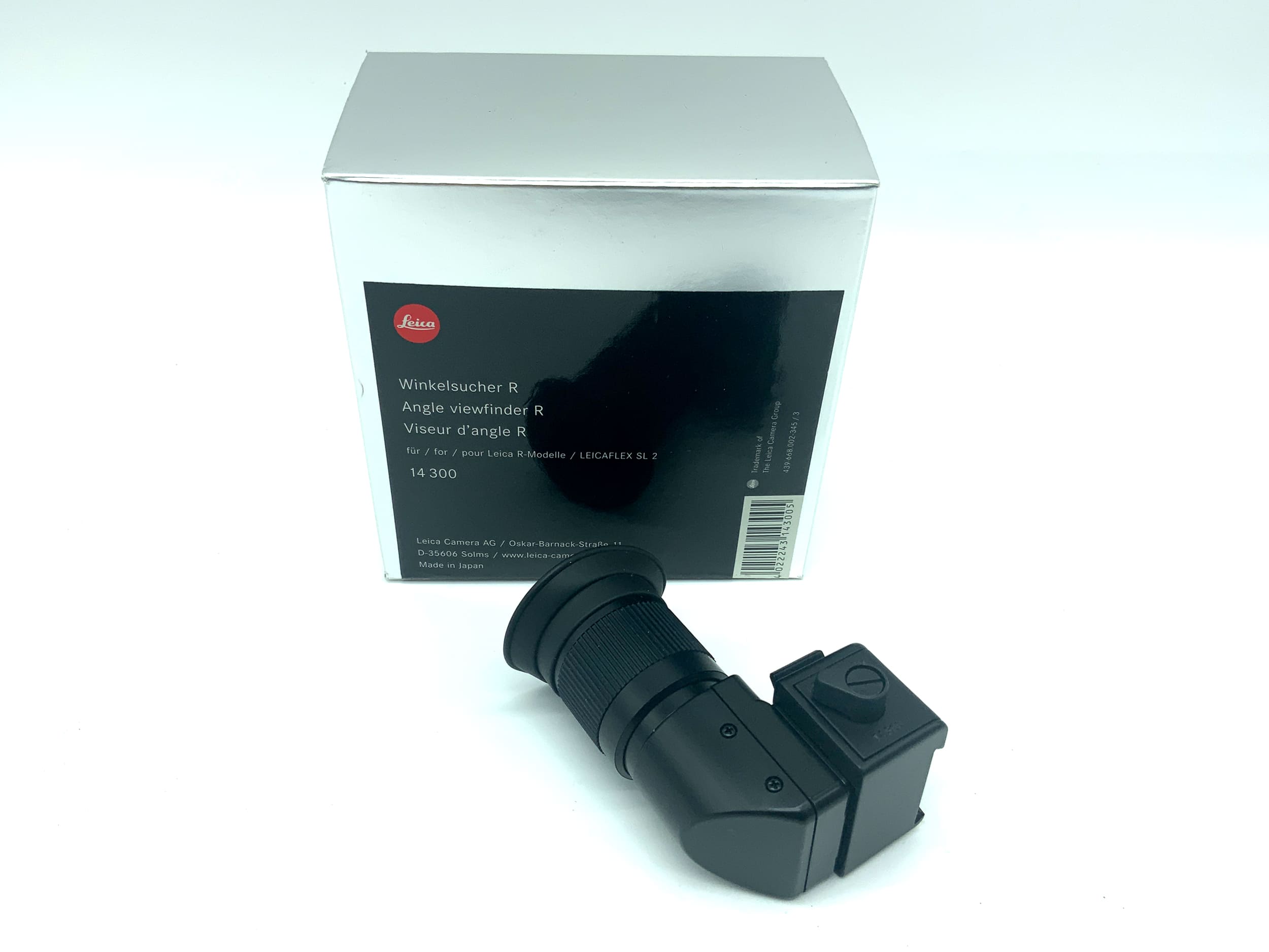 Leica 14300 Winkelsucher R in OVP Right Angle Finder