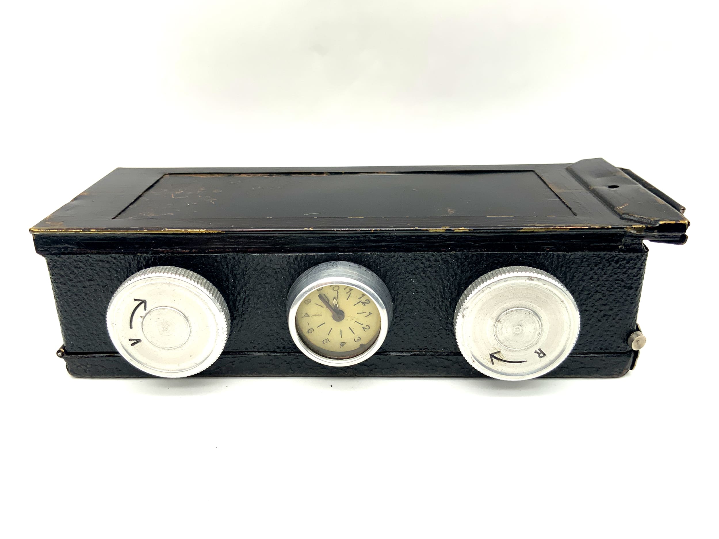 Voigtländer Rollfilmhalter für Stereoflektoskop 6x13 Kassette Magazin !Defekt!