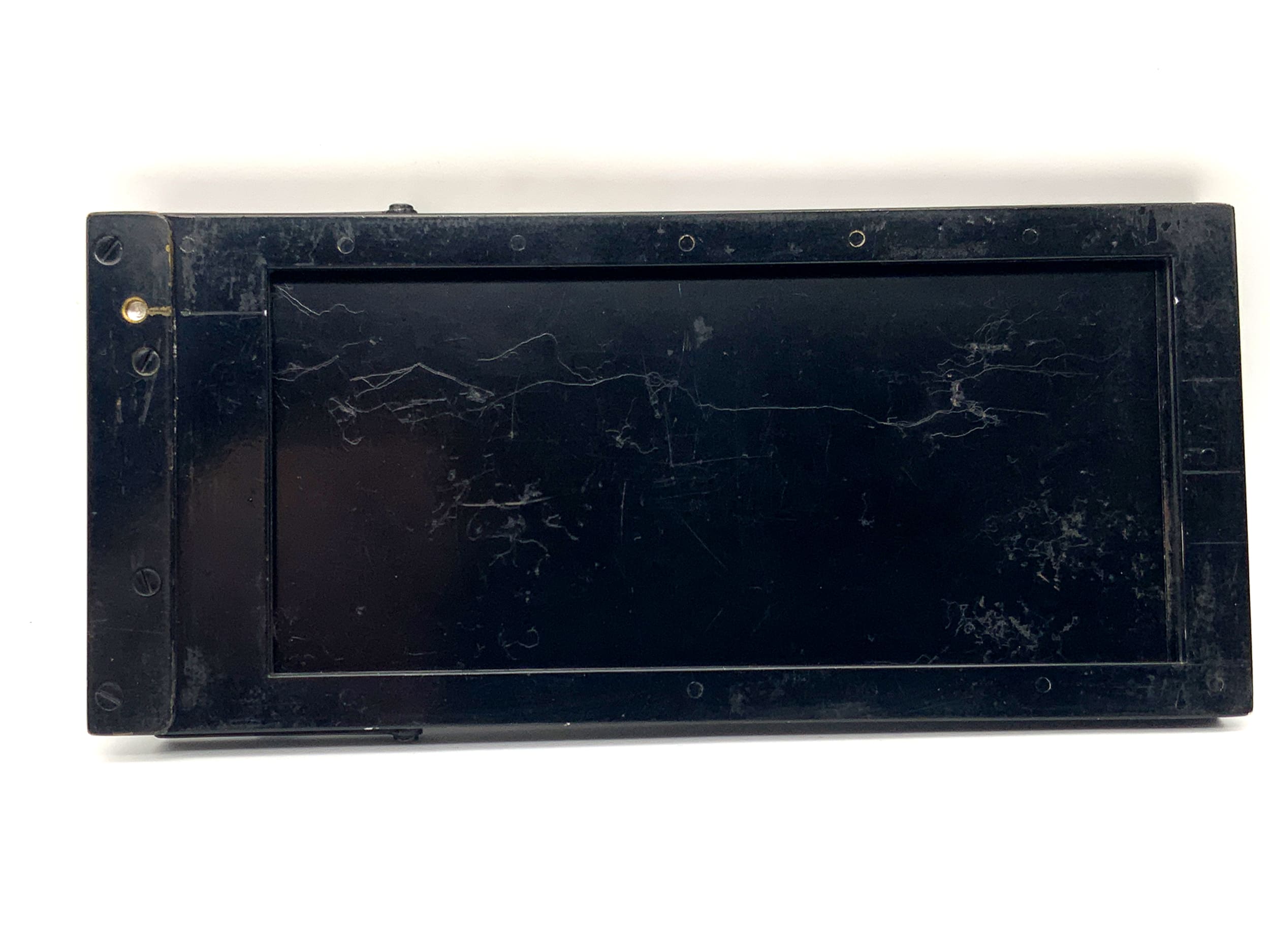 Voigtländer Planfilmkassette für Stereoflektoskop 6x13 Stereokamera Kassette