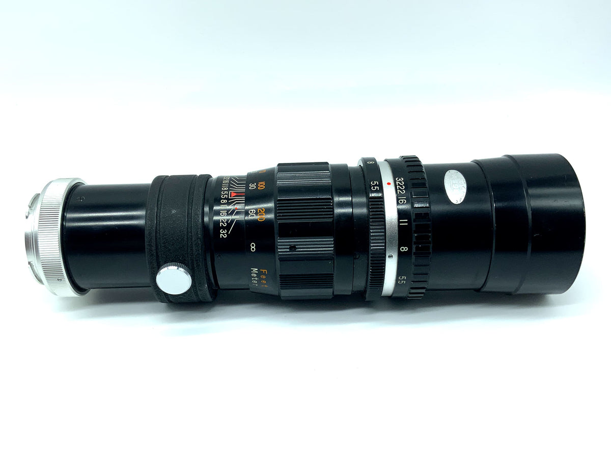 Objectif à focale fixe Hanimex 300 mm 1:5,5 (Minolta MD)