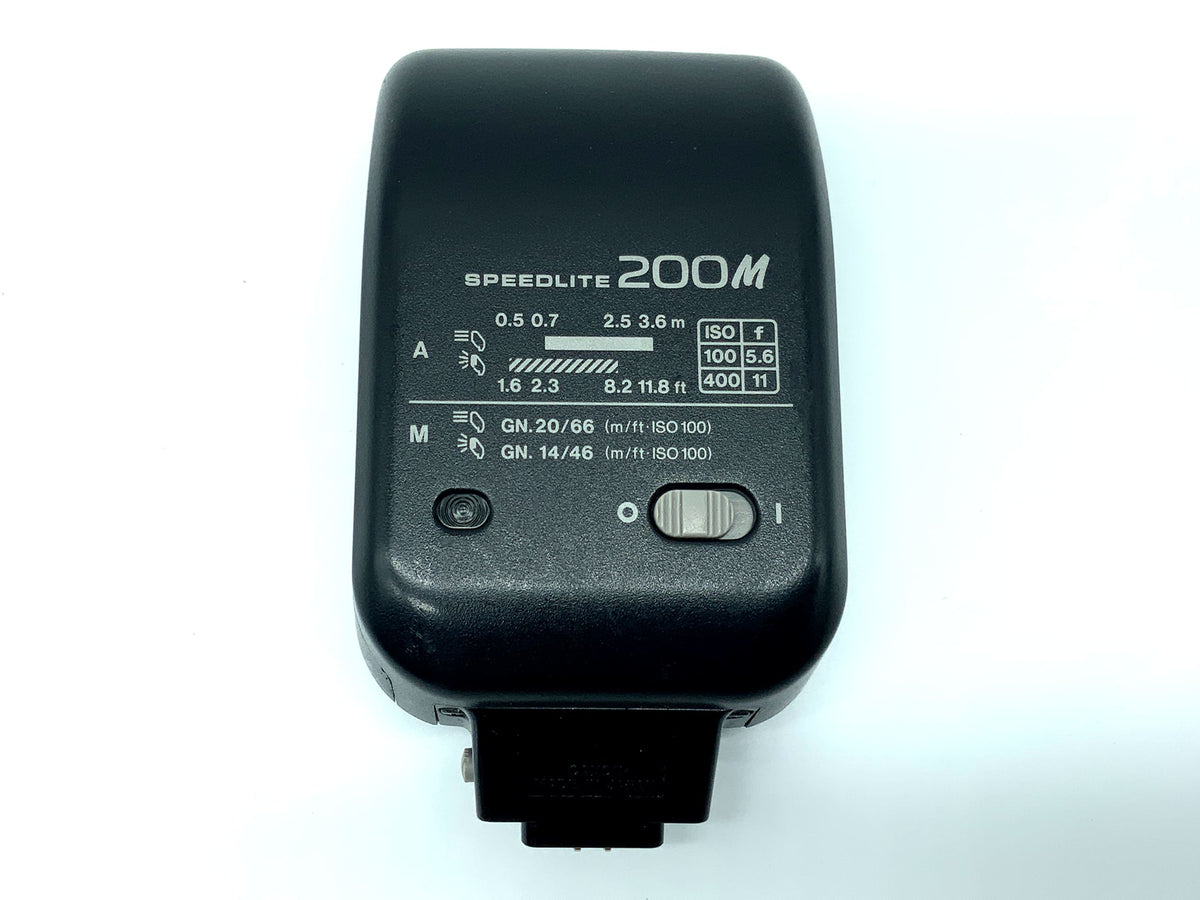 Canon Speedlite 200M Blitzgerät Kamera Blitz Aufsteckblitz Flash Licht