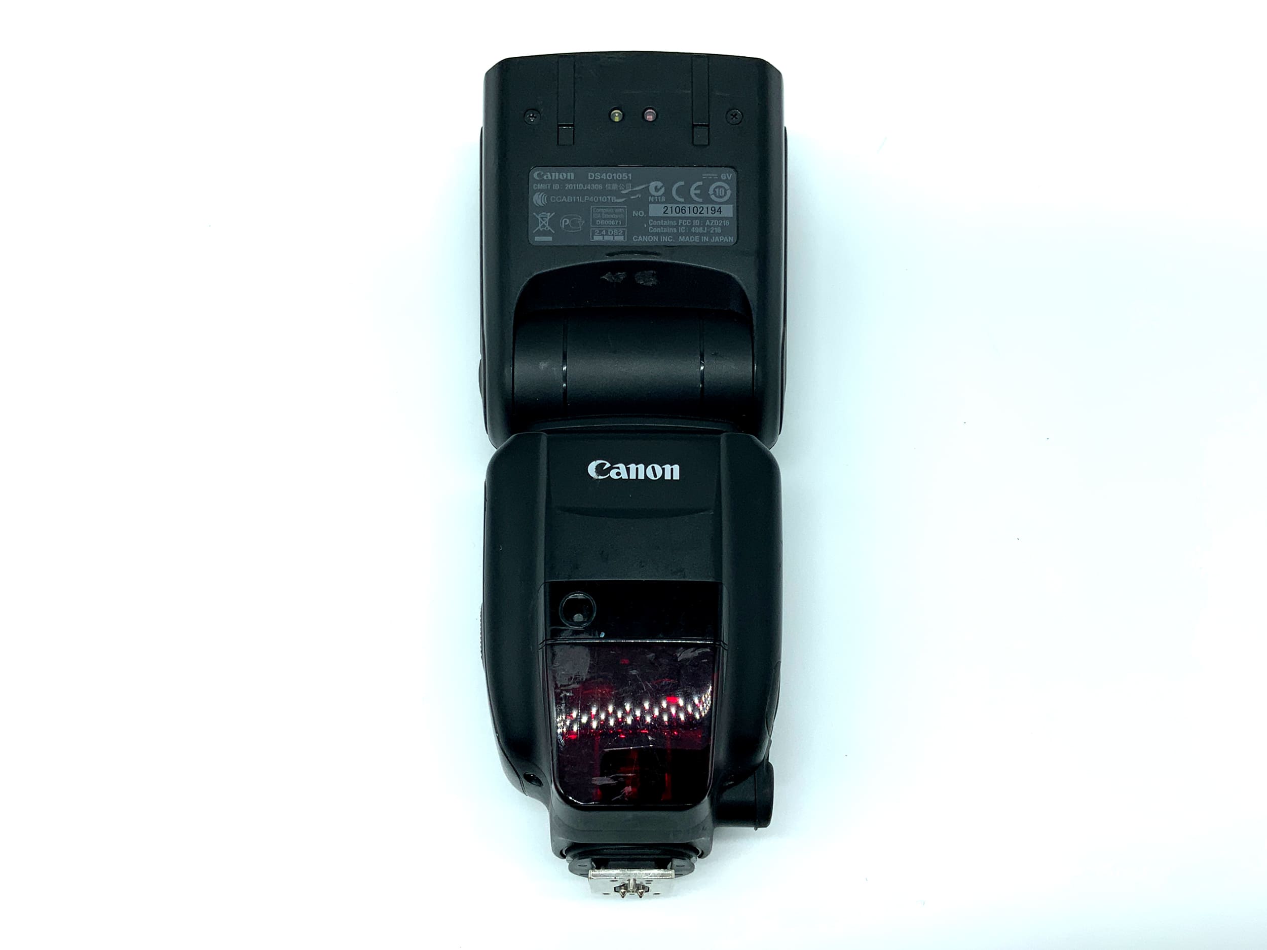 Canon Speedlite 600EX-RT Blitzgerät Kamera Blitz Aufsteckblitz Flash Licht