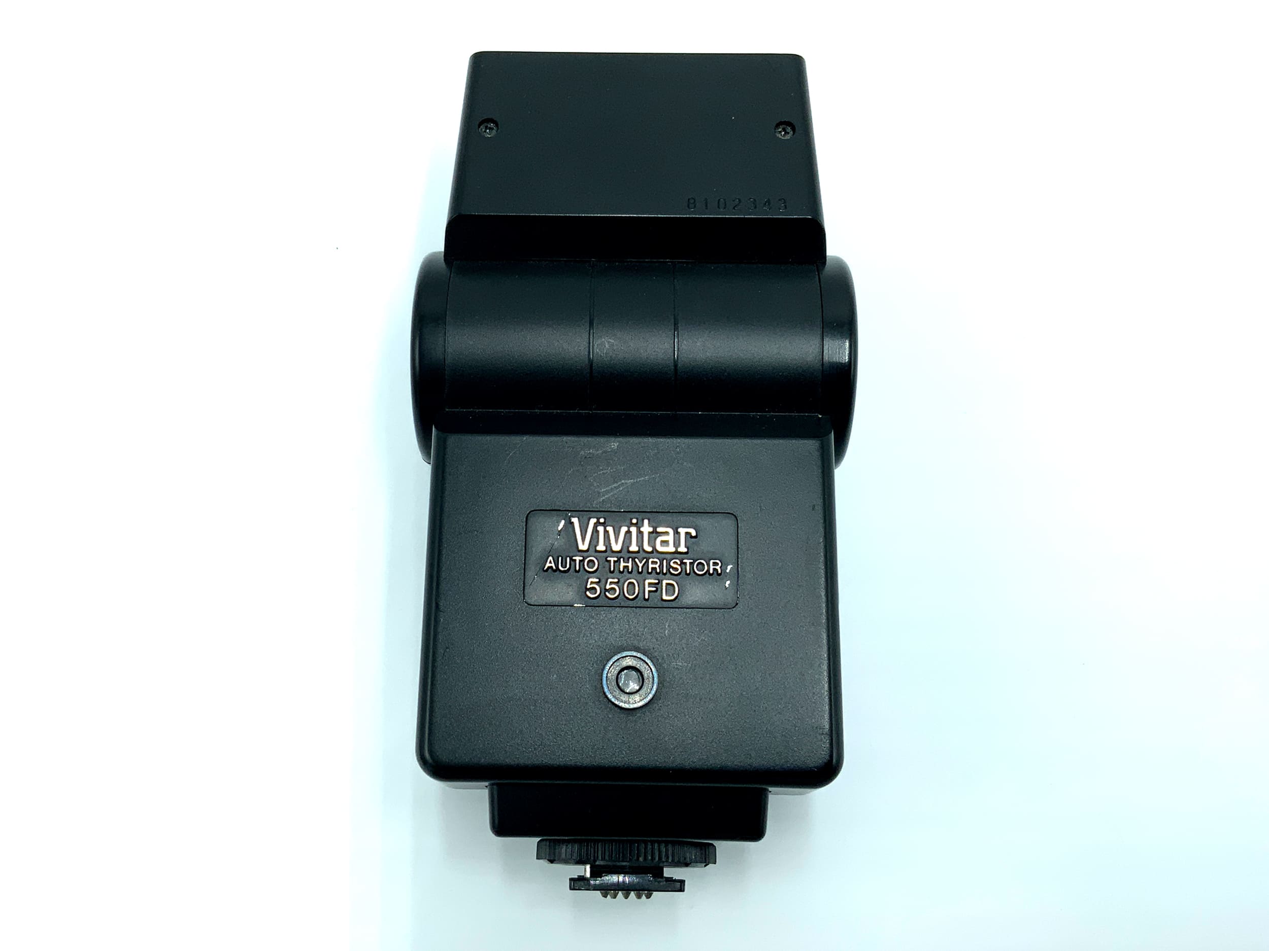 Vivitar Auto Thyristor 550 FD Blitzgerät Für Canon EOS Kamera Blitz Flash