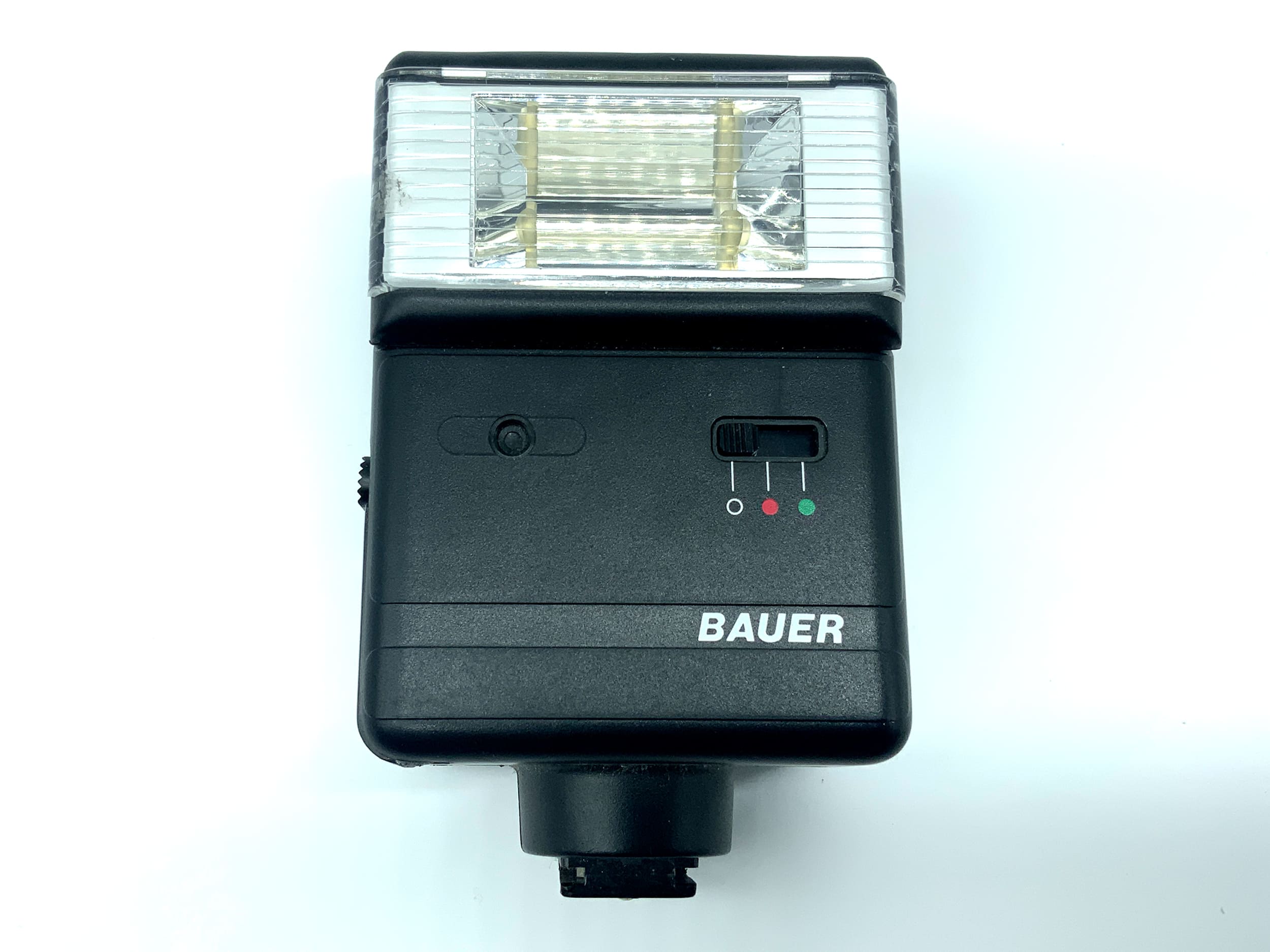 Bauer E 528 AB Blitzgerät Universal Mittelkontakt Kamera Blitz Flash
