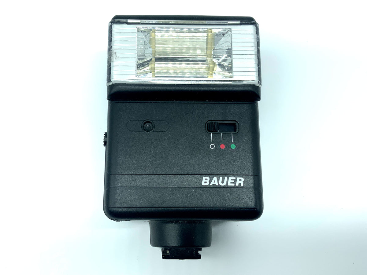 Bauer E 528 AB Blitzgerät Universal Mittelkontakt Kamera Blitz Flash