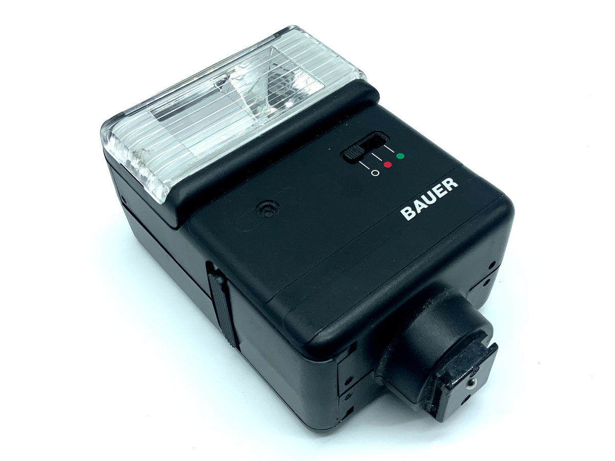 Bauer E 528 AB Blitzgerät Universal Mittelkontakt Kamera Blitz Flash