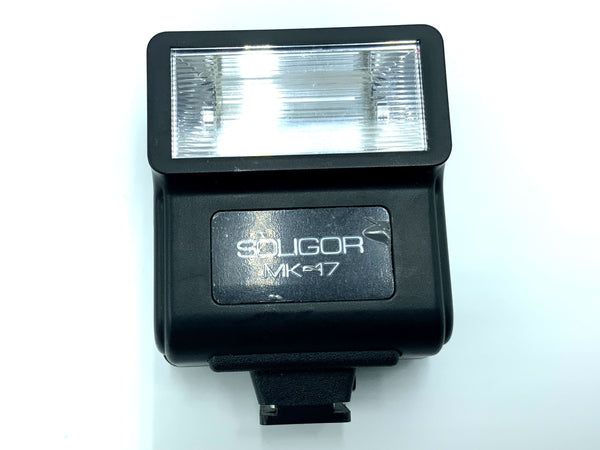 Soligor MK-17 Blitzgerät Kamera Blitz Aufsteckblitz Flash Licht