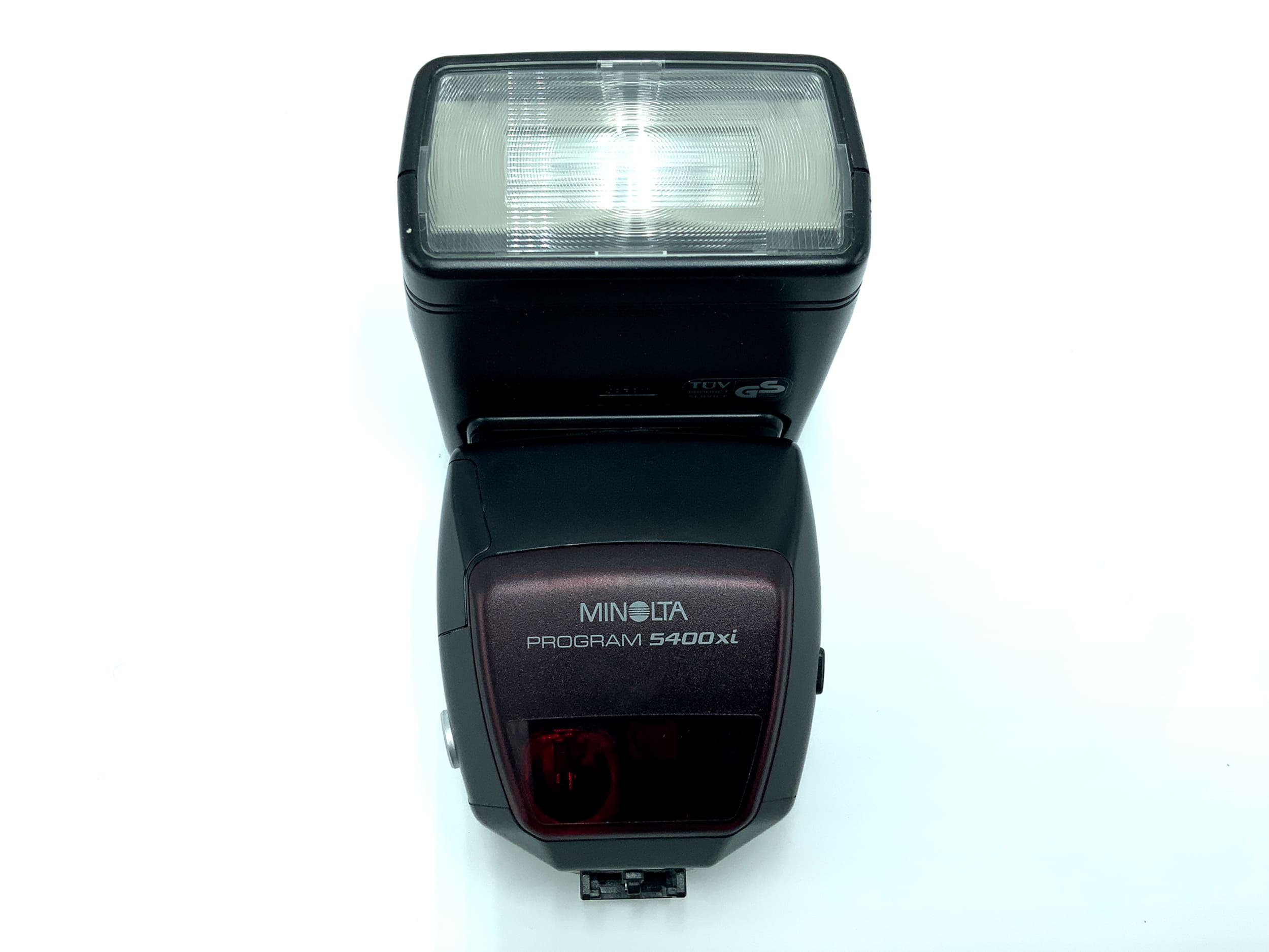 Minolta Program 5400 xi Blitzgerät Kamera Blitz Aufsteckblitz Flash Licht