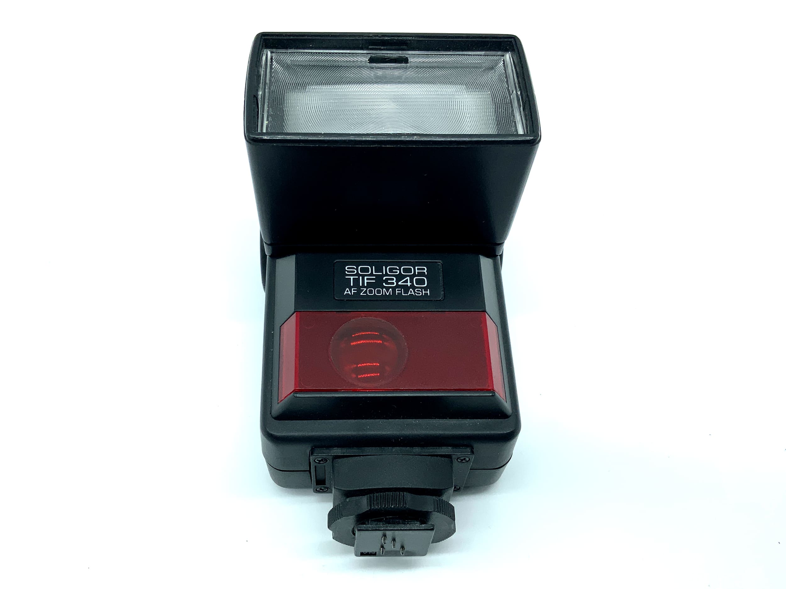 Soligor TIF 340 Blitzgerät AF Zoom Flash für Nikon Kamera Blitz Flash