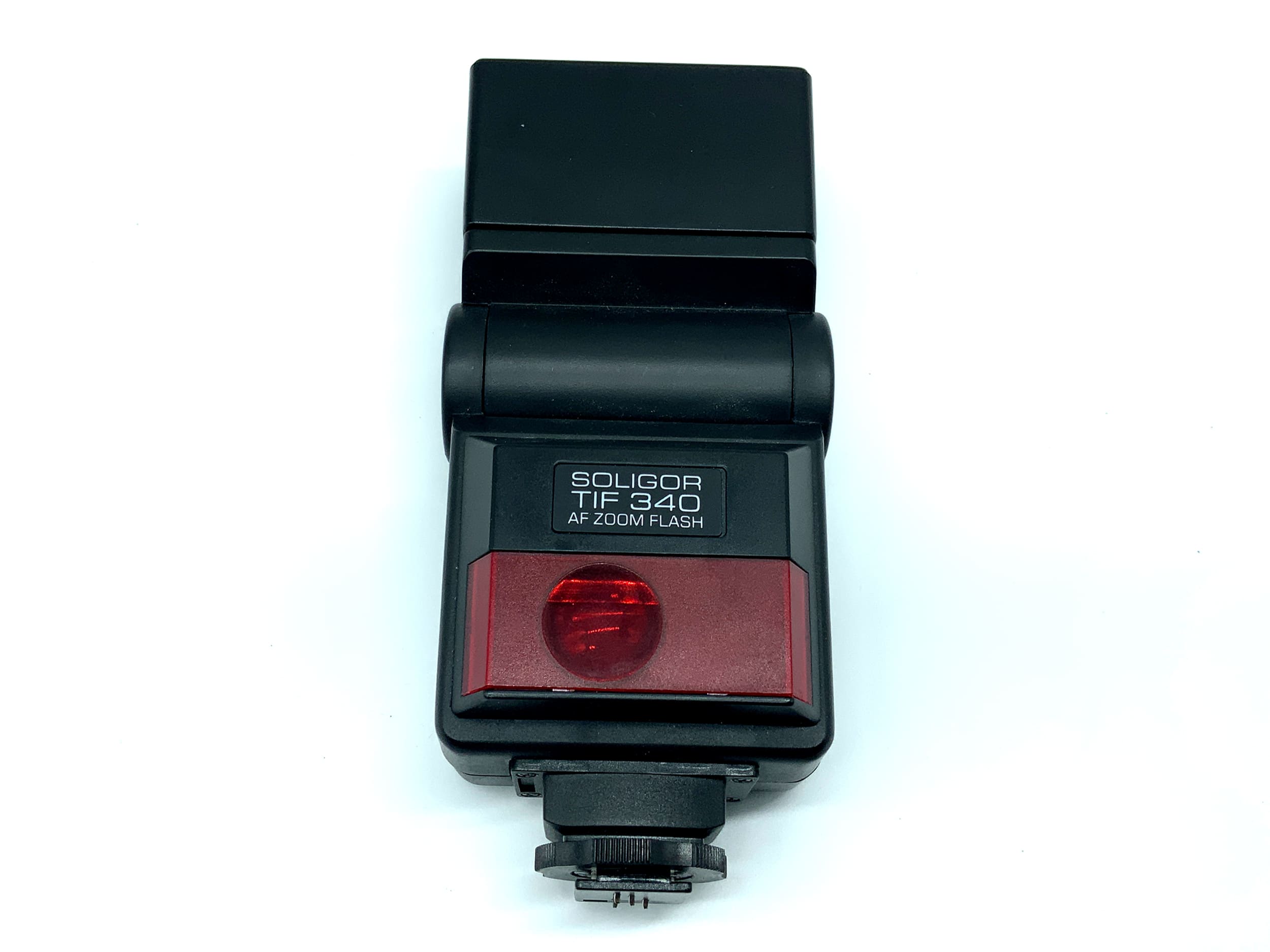 Soligor TIF 340 Blitzgerät AF Zoom Flash für Nikon Kamera Blitz Flash
