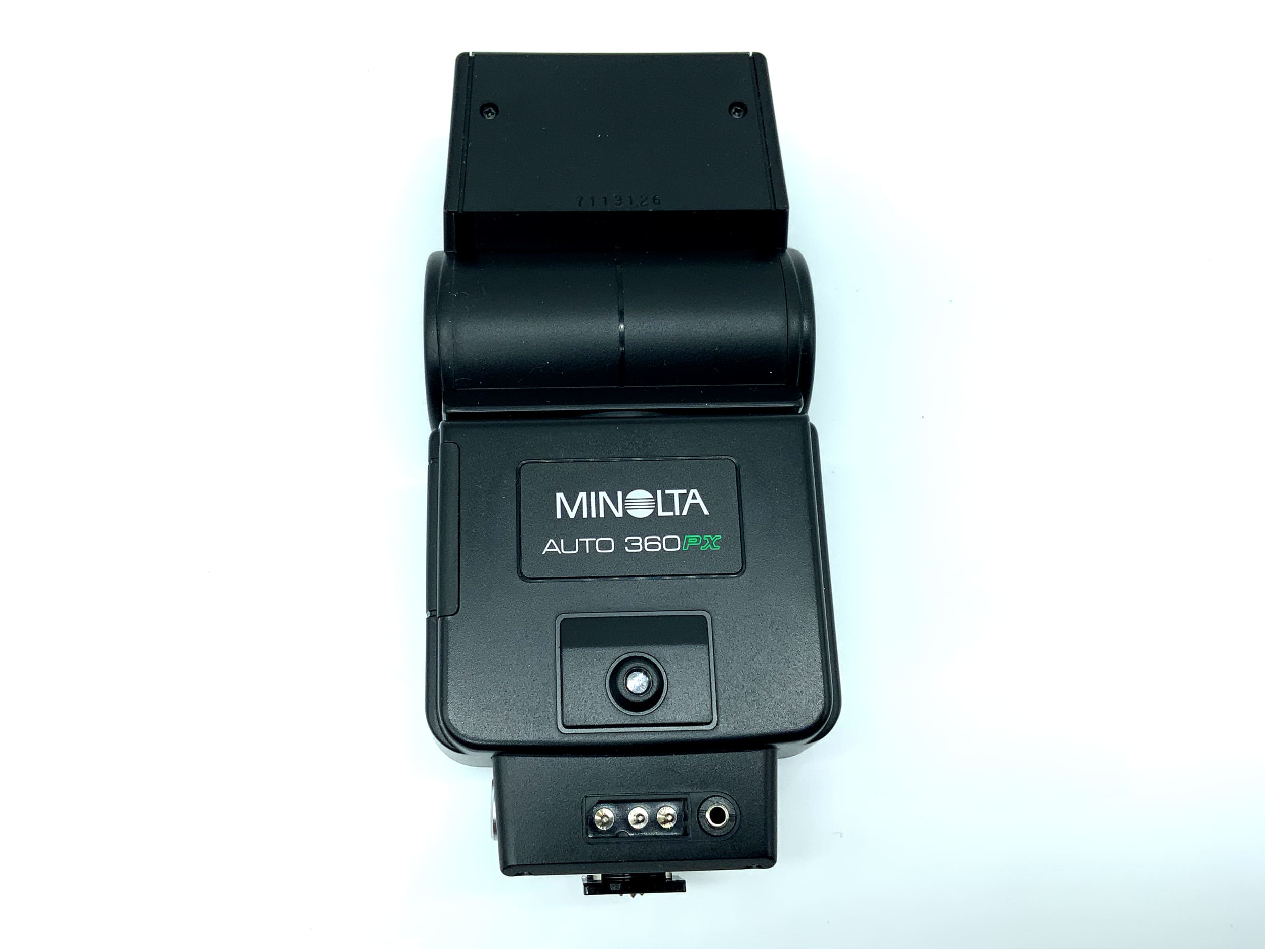 Minolta Auto Electroflas 360PX Blitzgerät Kamera Blitz Flash