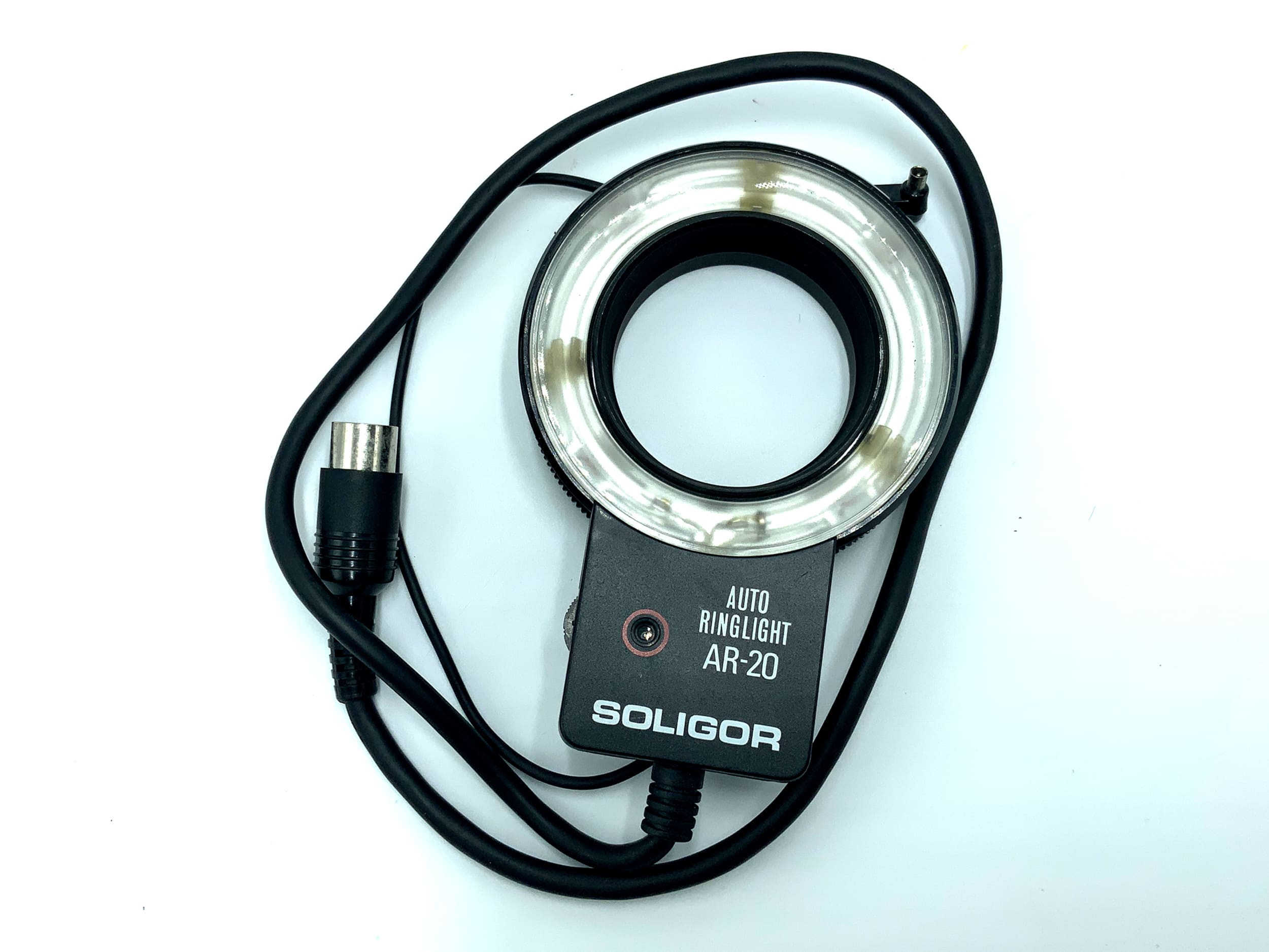 Soligor Auto Ringlicht AR-20 Blitzgerät Kamera Blitz Aufsteckblitz Flash Licht