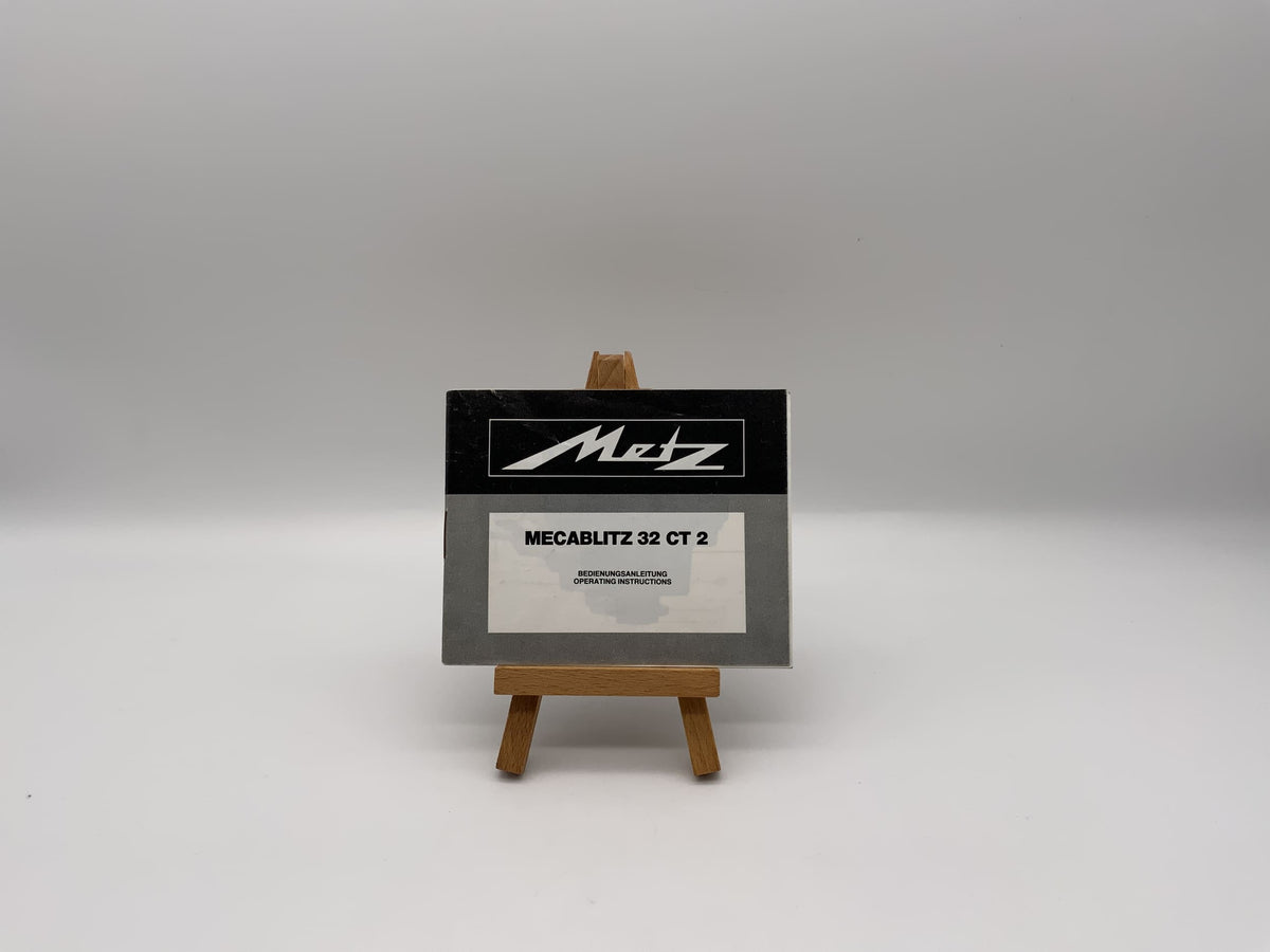 Manuel d'utilisation Metz Mecablitz 32 CT 2 (allemand)