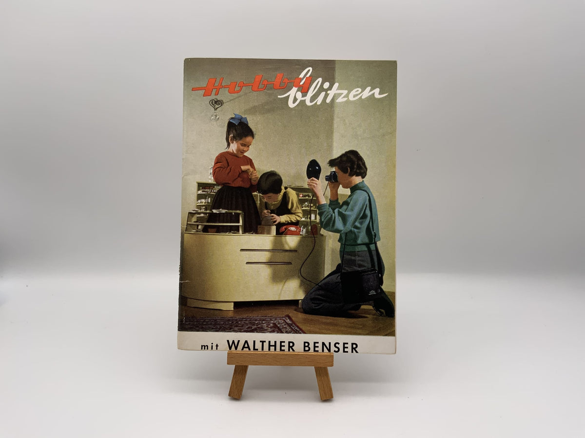 Photographie amateur au flash avec instructions Walther Benser (allemand)