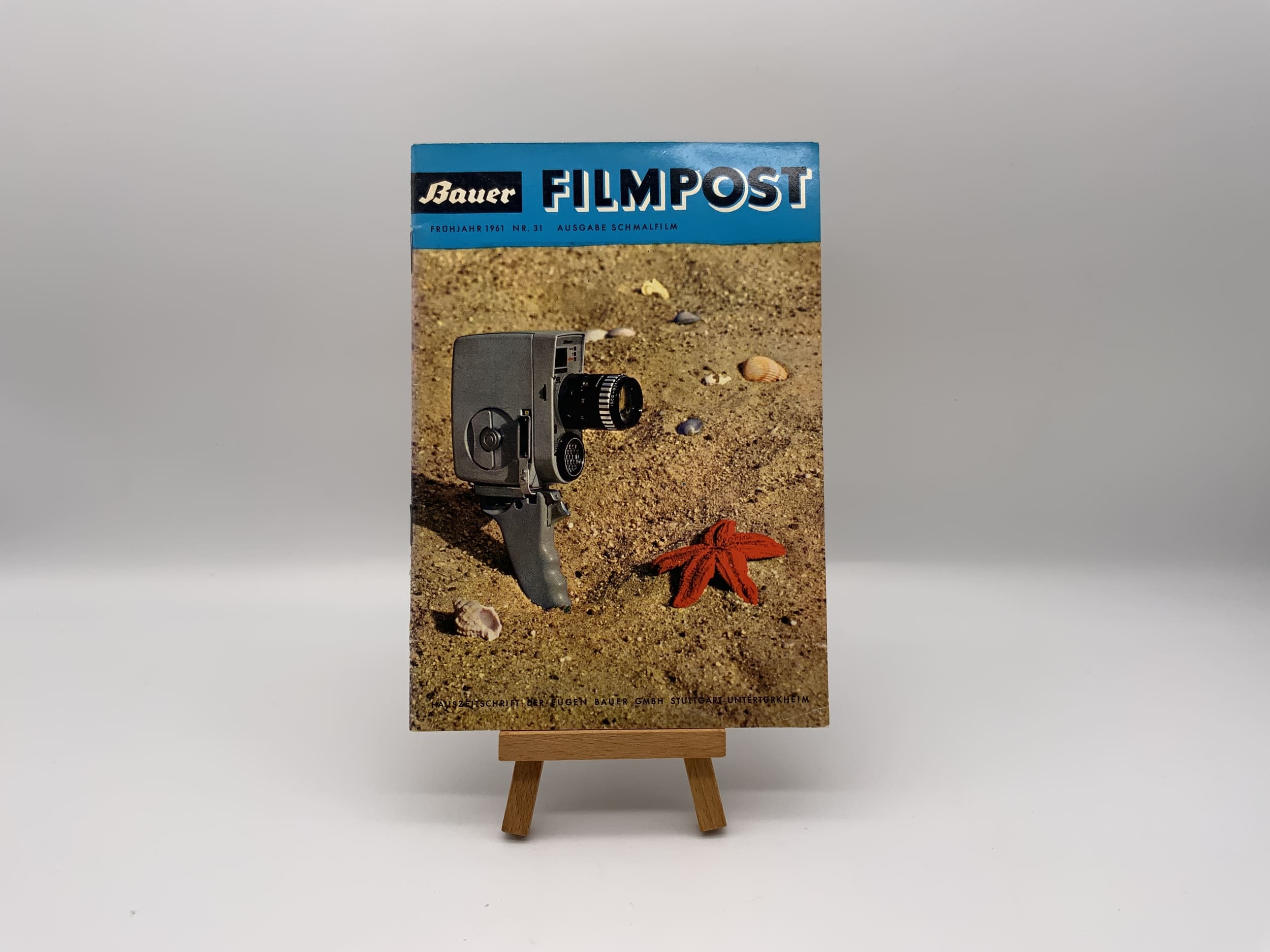 Bauer Filmpost Frühjahr 1961 Nr.31 Ausgabe Schmalfilm Anleitung Deutsch