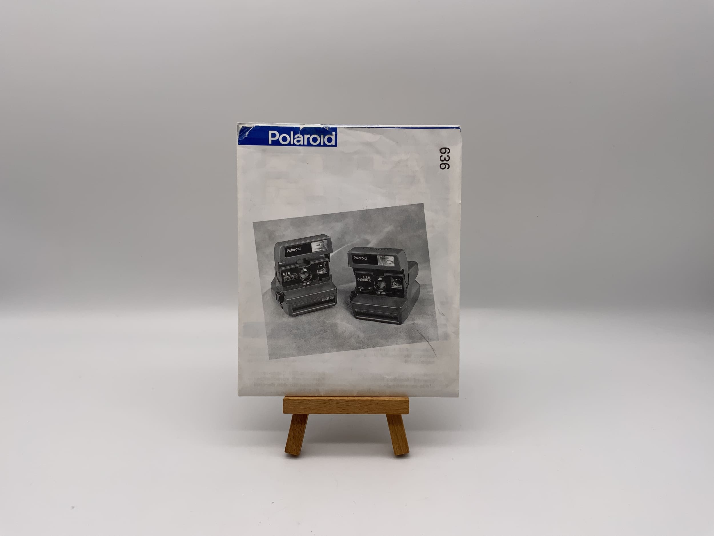 Polaroid 636 Bedienungsanleitung Deutsch