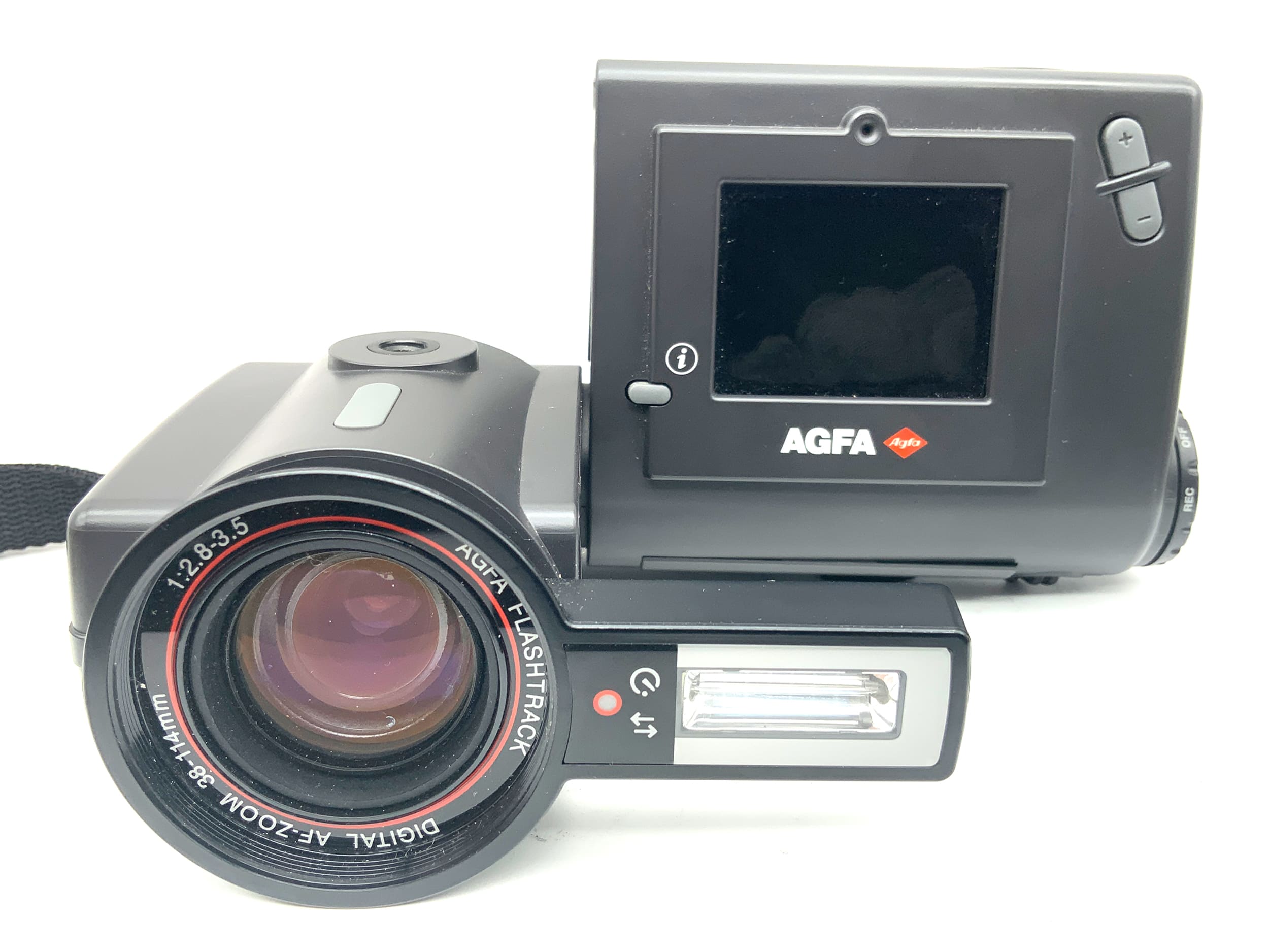 Agfa ePhoto 1280 Digitale Kompaktkamera mit AF-Zoom 38-114mm 1:2.8-3.5
