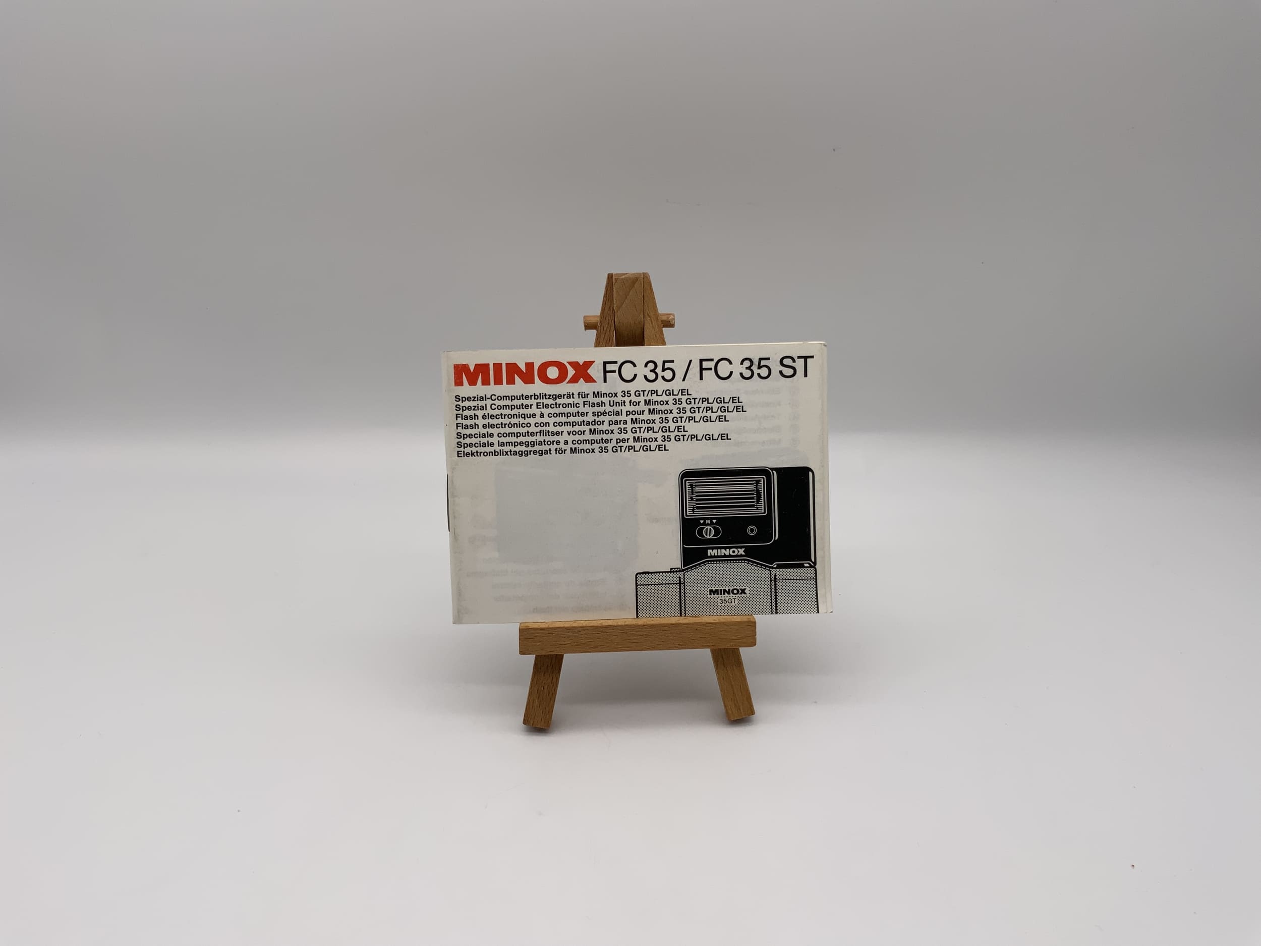 Minox FC35 / FC 35 ST Bedienungsanleitung Manual Gebrauchsanweisung Deutsch