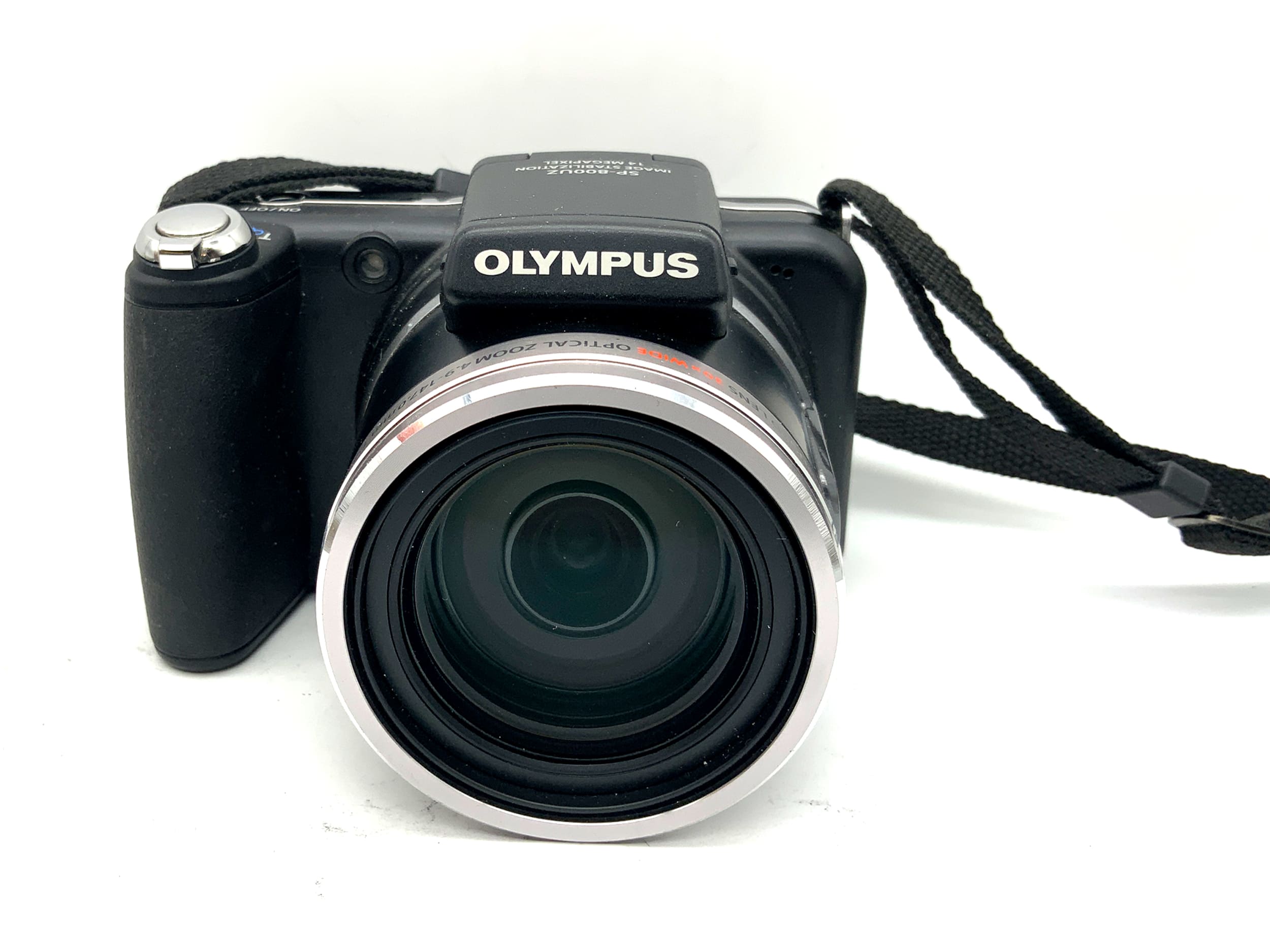 Olympus SP-800UZ Bridgekamera mit ED Lens 30x 4.9-147.0mm 1:2.8-5.6 14.0 MP IS