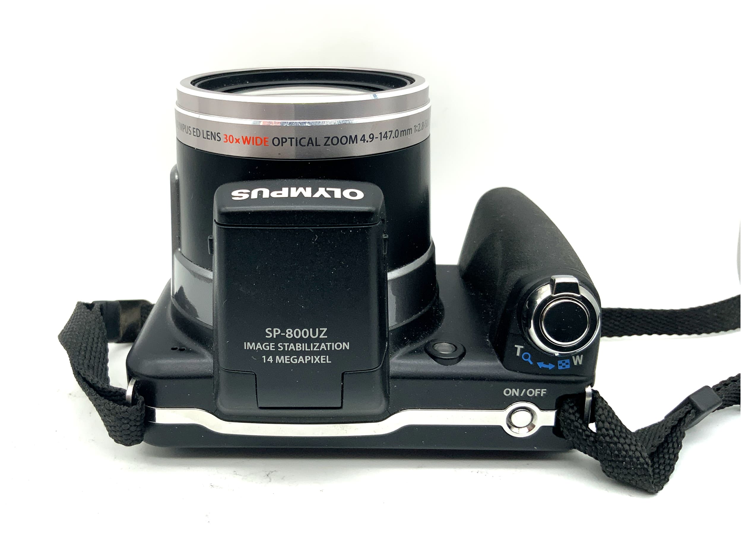 Olympus SP-800UZ Bridgekamera mit ED Lens 30x 4.9-147.0mm 1:2.8-5.6 14.0 MP IS