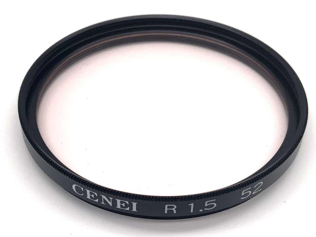 Cenei Korrekturfilter R 1.5 Filter 52mm Kreisförmig Filtergewinde
