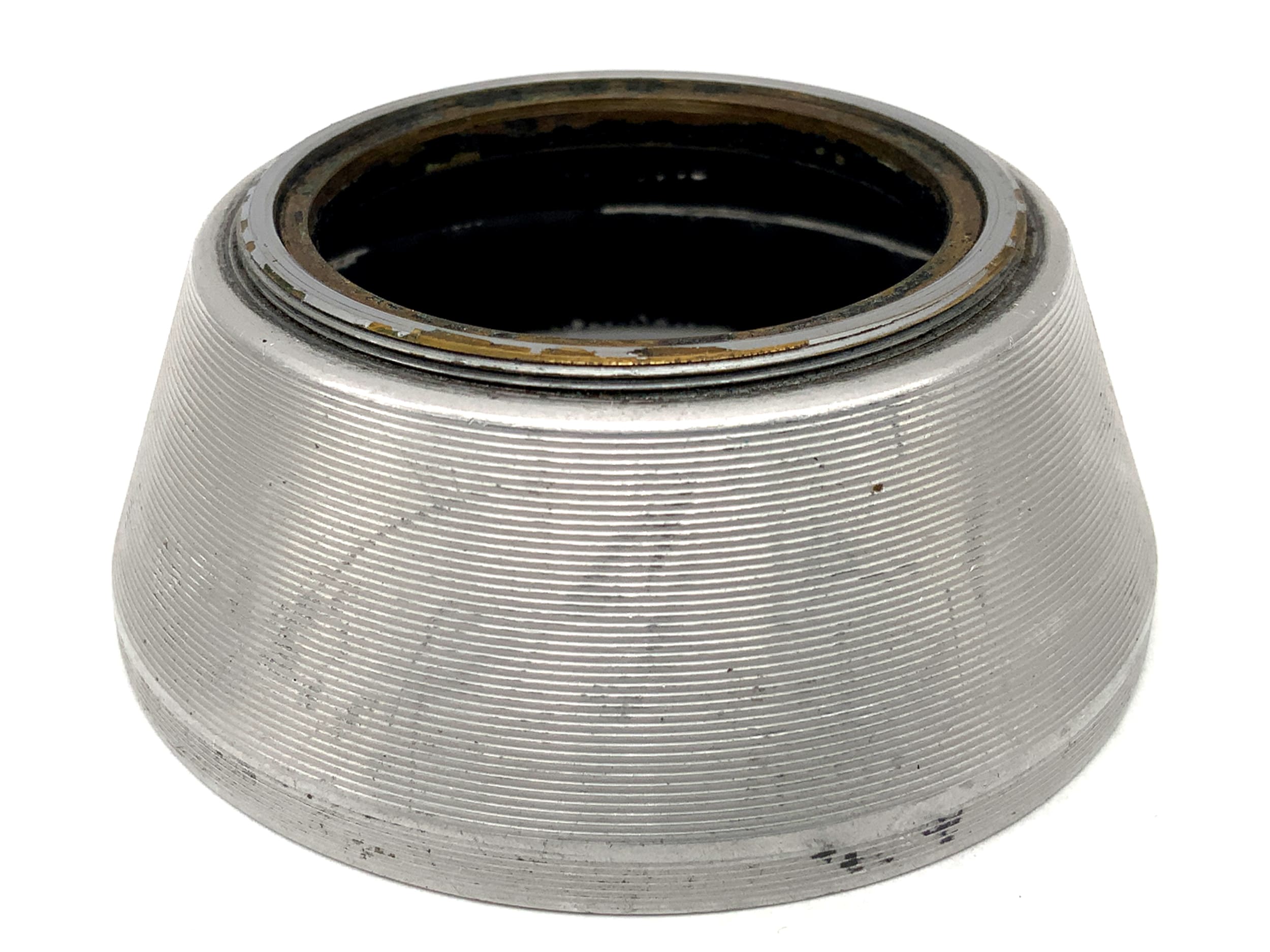 B+W 49 ES Gegenlichtblende Alu Metall Silber lenshood Sonnenblende