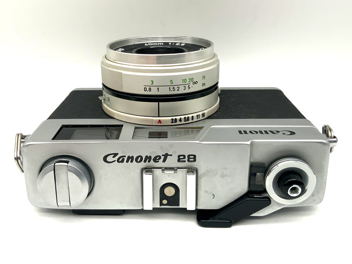 Canon Canonet 28 Sucherkamera mit Canon Lens 40mm 1:2.8 Analogkamera