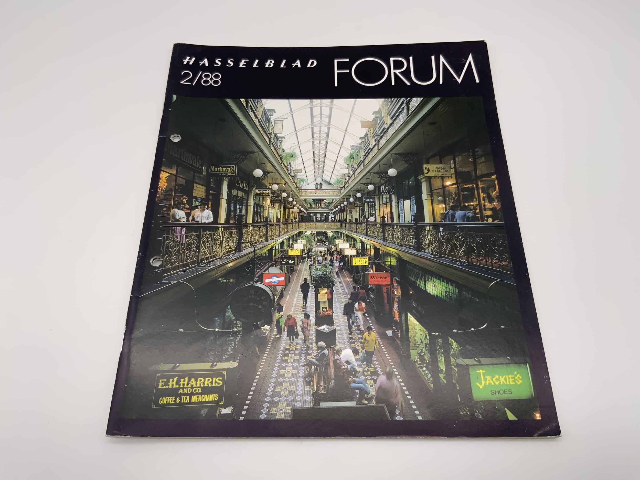 Hasselblad Forum 2/88 Infoheft Englisch Heft Prospekt Magazine