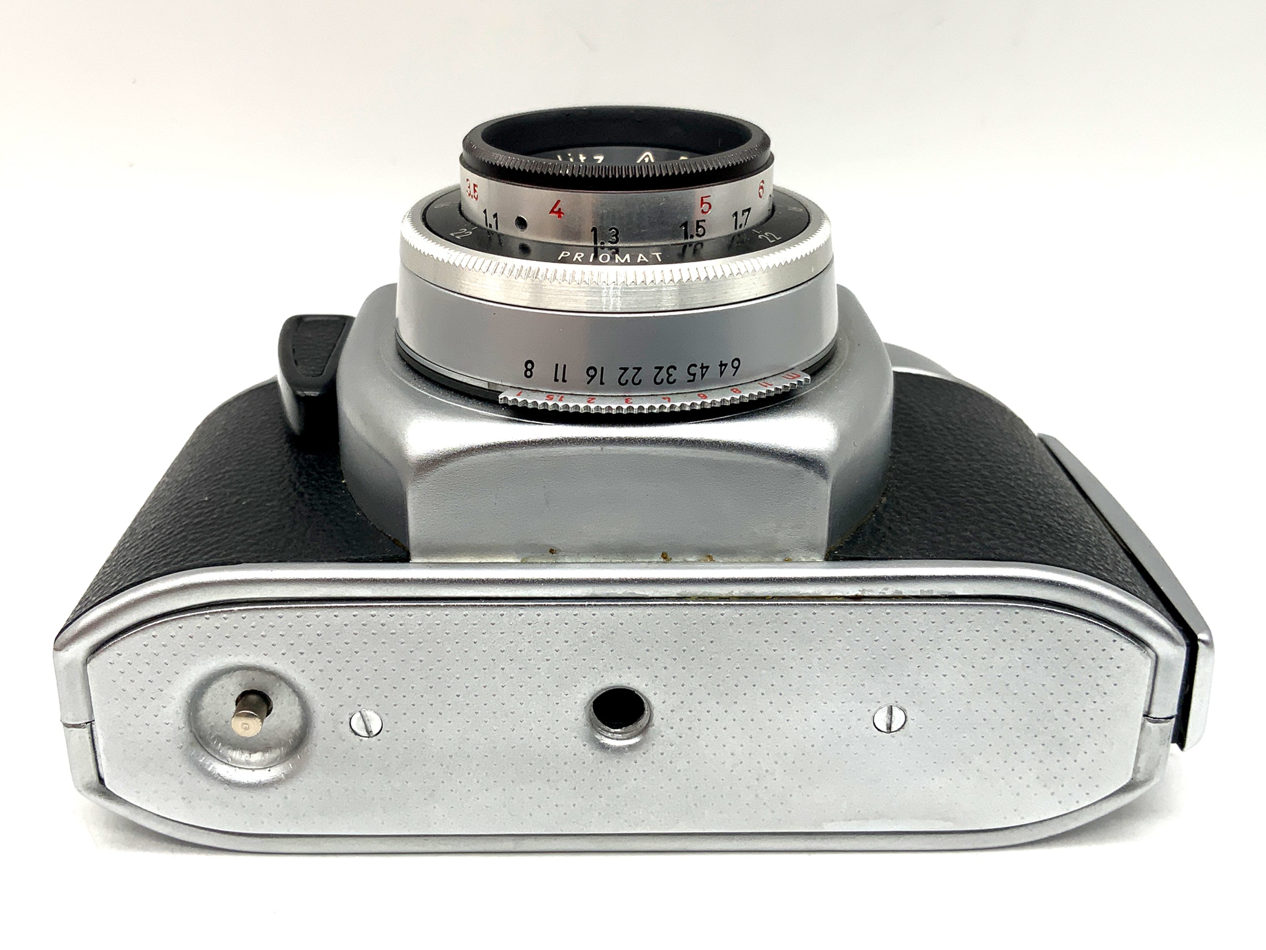 Beier Beirette Sucherkamera mit Meyer Optik Domiplan 2.8/45 Priomat Analogkamera