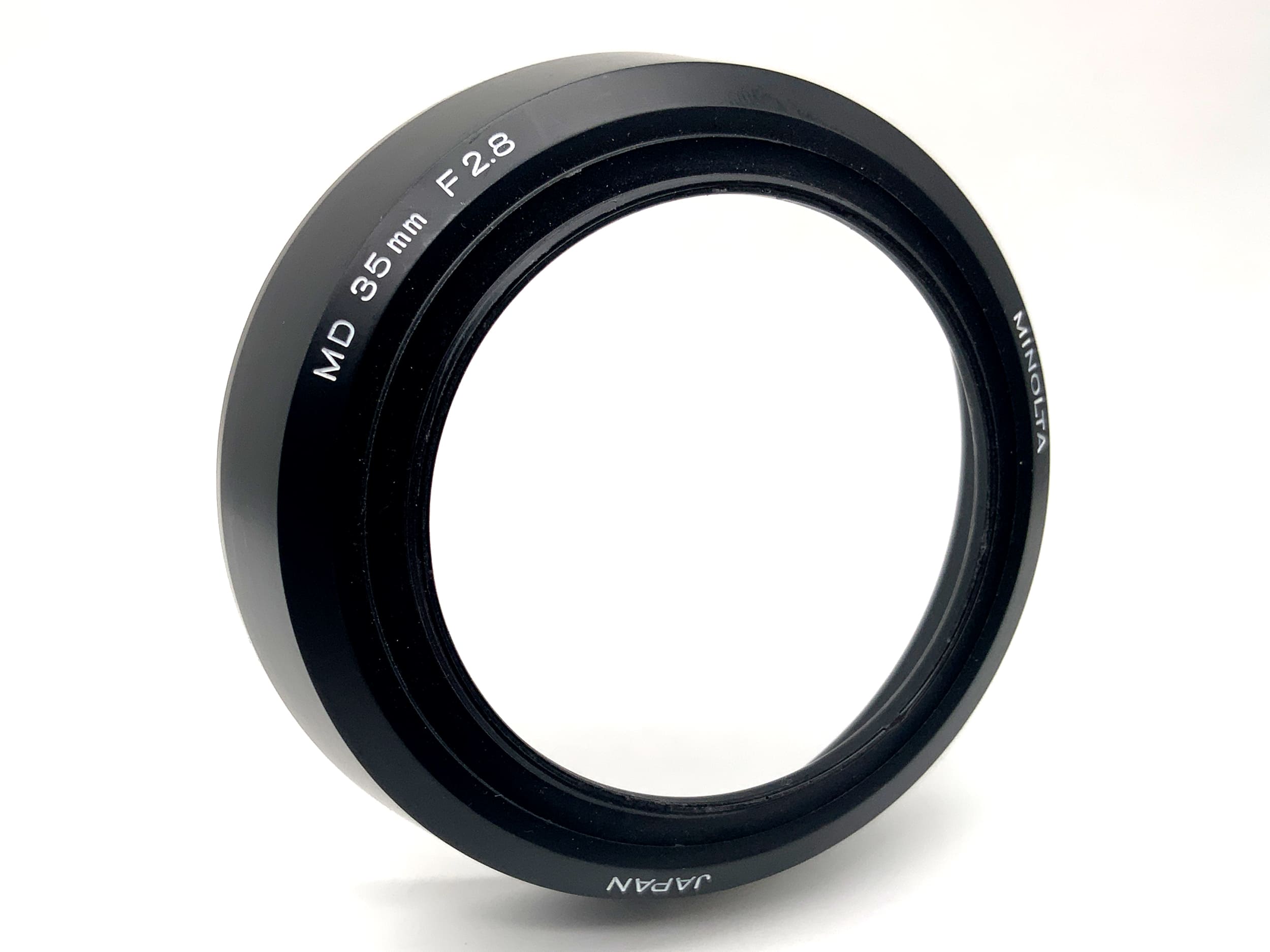 Minolta MD 35mm F2.8 Gegenlichtblende lenshood Sonnenblende