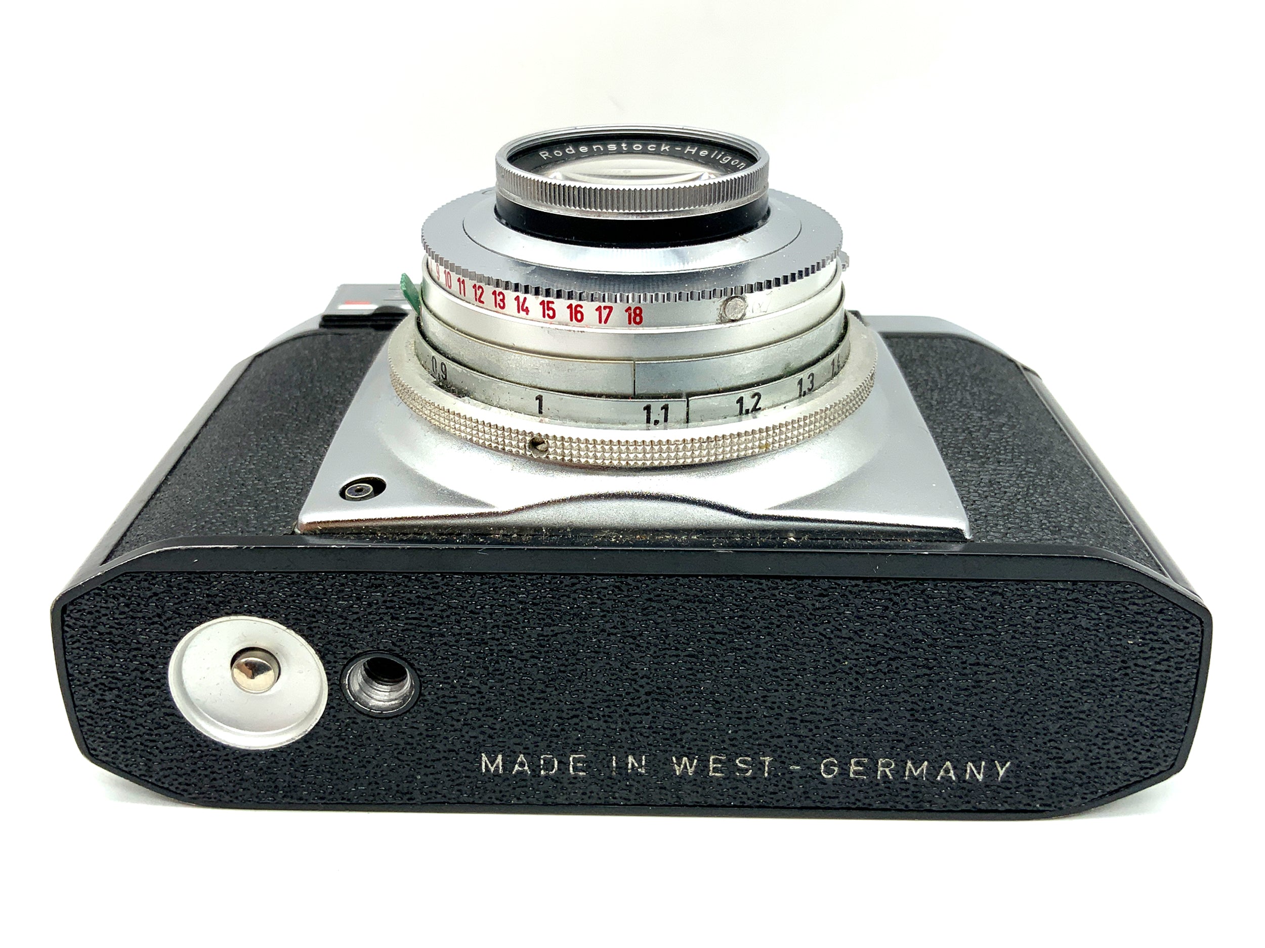 Iloca Rapid II L Sucherkamera mit Heligon 1:2 f=50mm Compur Rapid Analogkamera