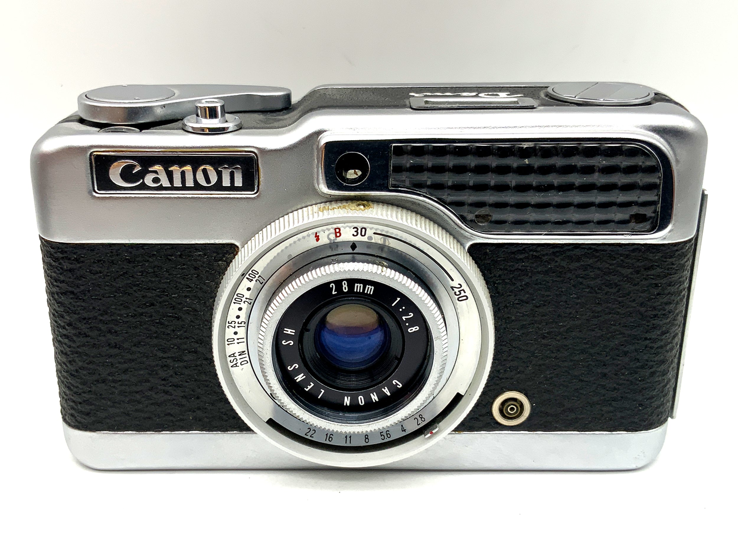 Canon Demi Sucherkamera mit Lens SH 28mm 1:2.8 !Beli Defekt! Halbformatkamera