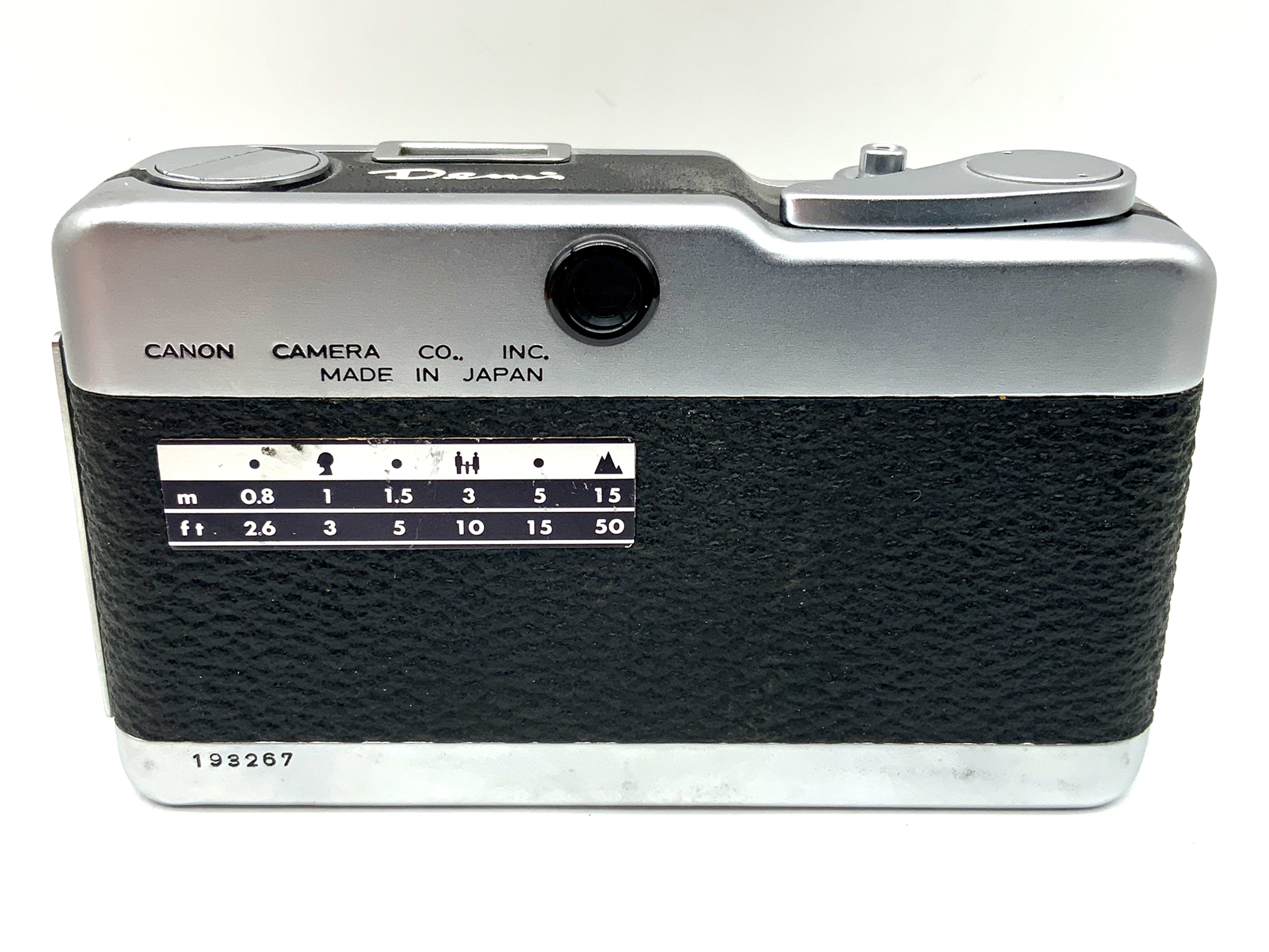 Canon Demi Sucherkamera mit Lens SH 28mm 1:2.8 !Beli Defekt! Halbformatkamera