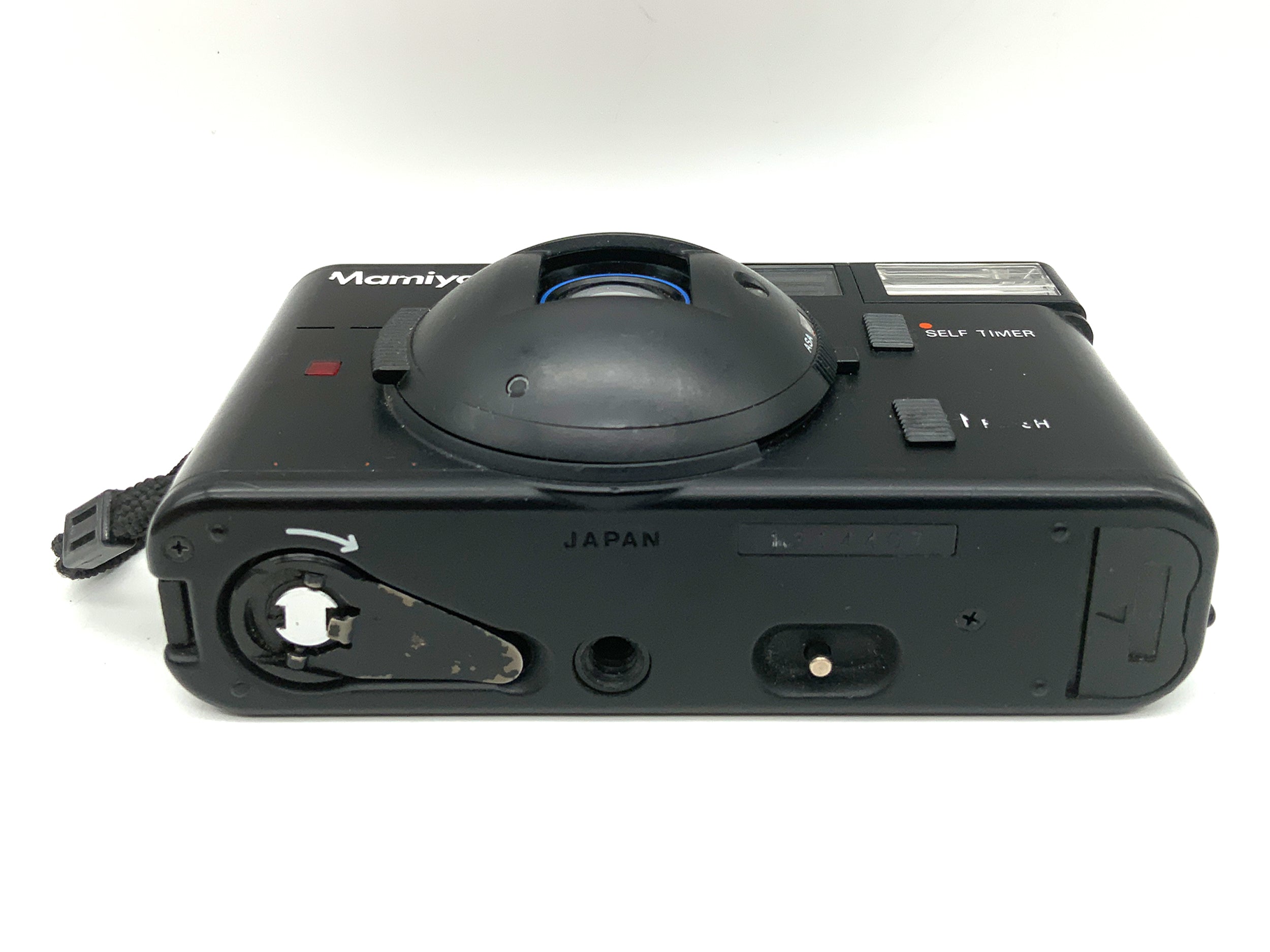 Mamiya U Point&Shoot Self Timer !Blitz Defekt! Kompaktkamera Analogkamera