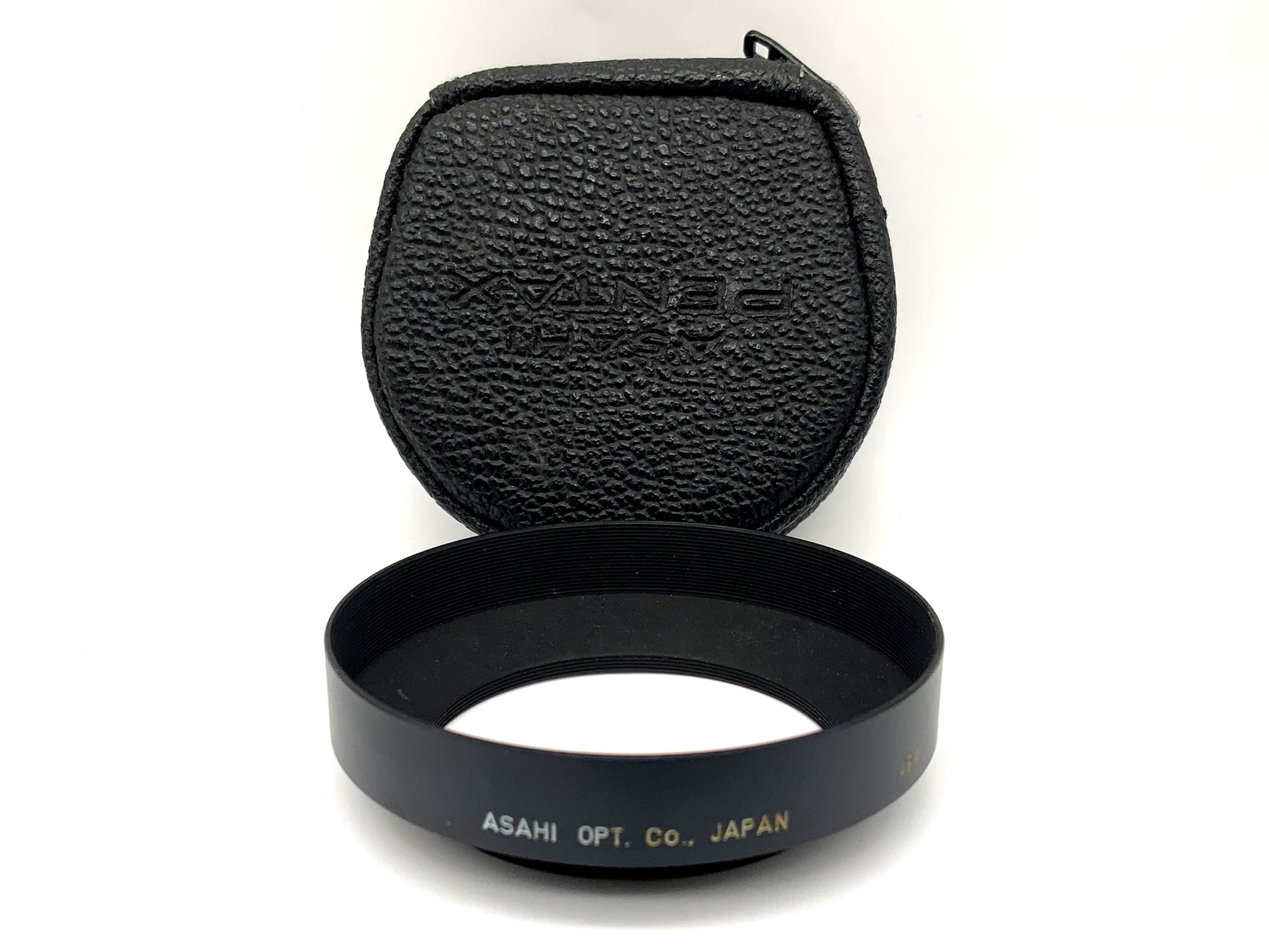 Asahi Pentax Takumar 1:3.5 35mm Gegenlichtblende mit Tasche Sonnenblende