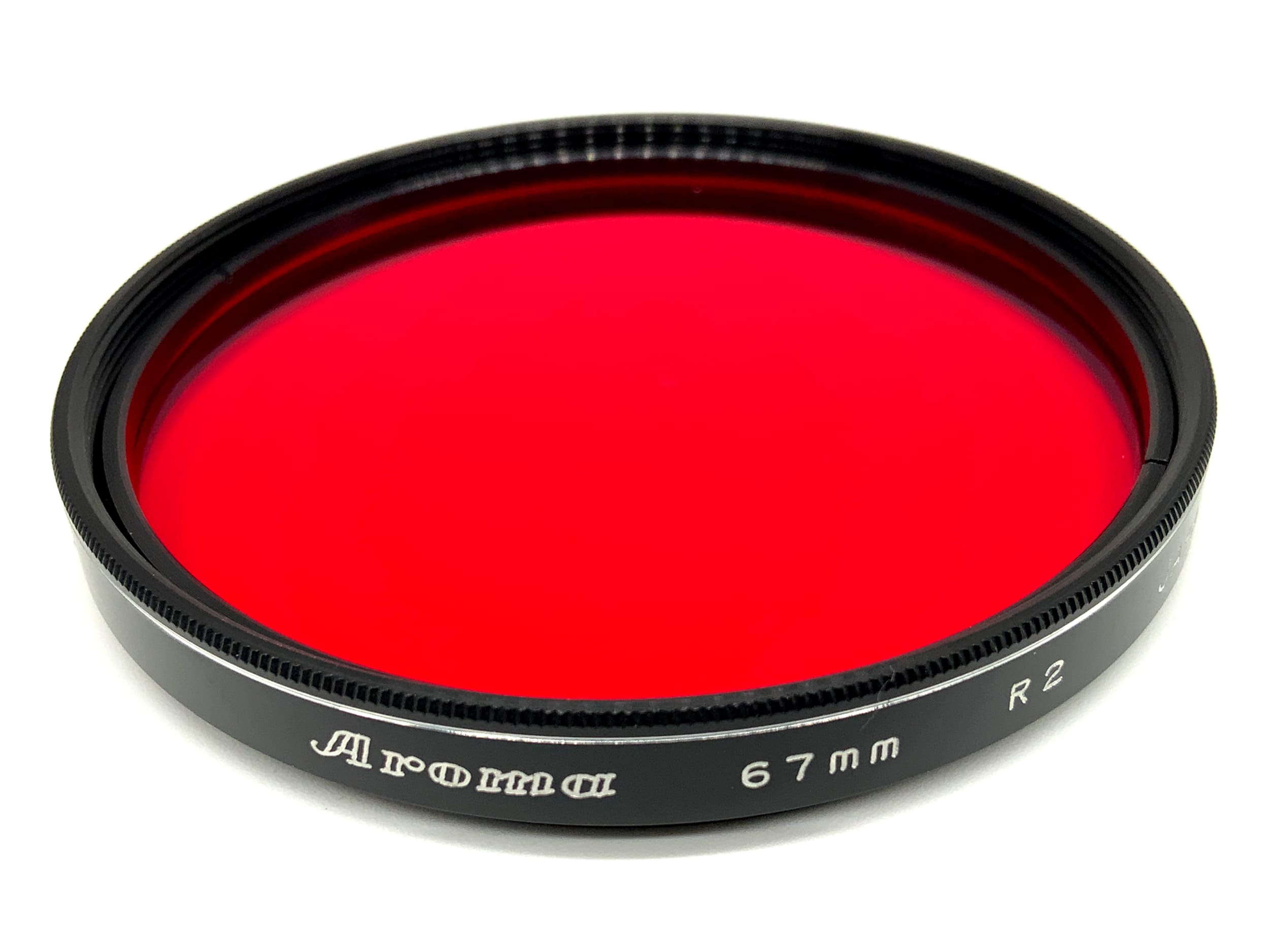 Aroma Farbfilter rot red R2 Filter 67mm Kreisförmig Filtergewinde