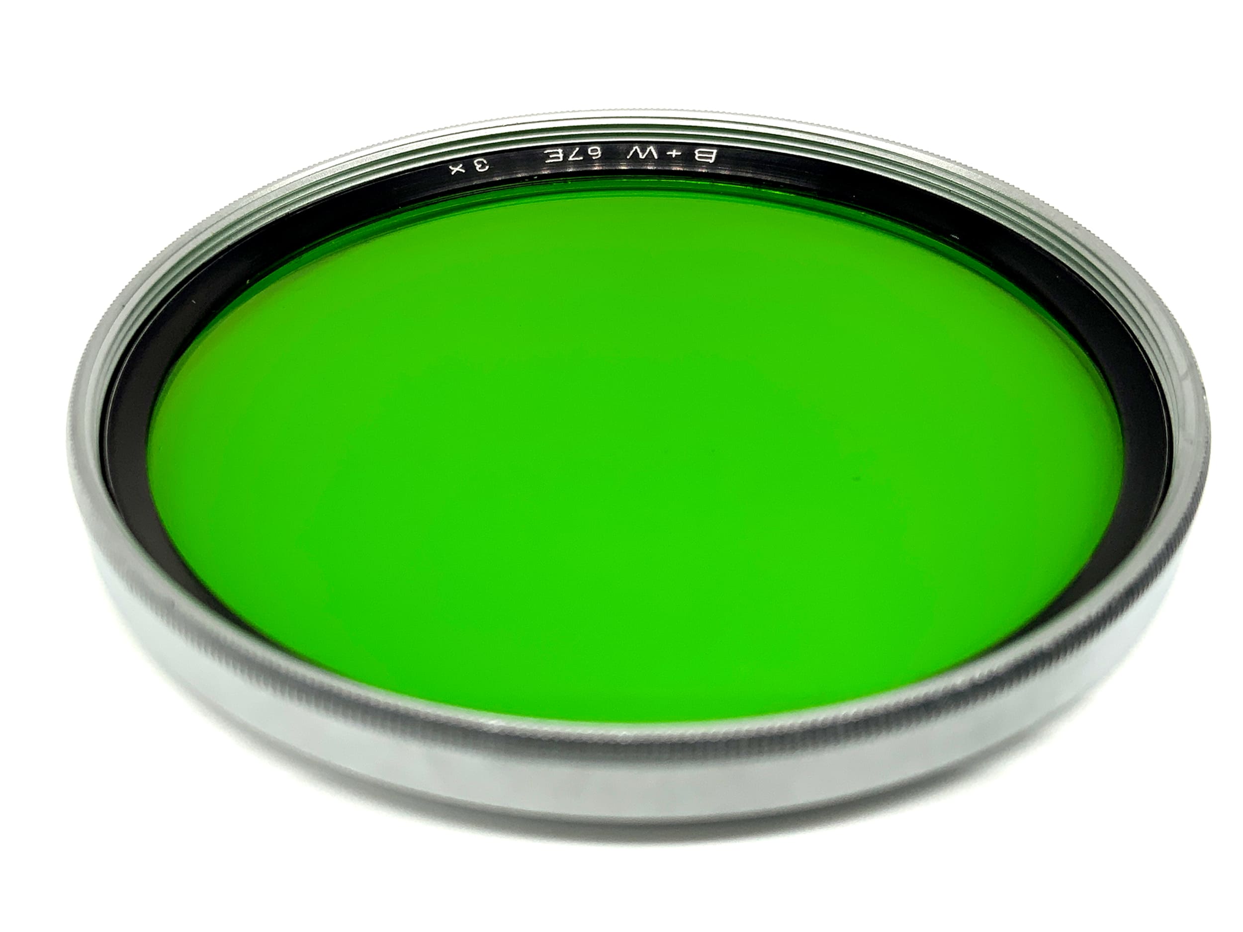 B+W Farbfilter 67E 3x grün green Filter 67mm Kreisförmig Filtergewinde