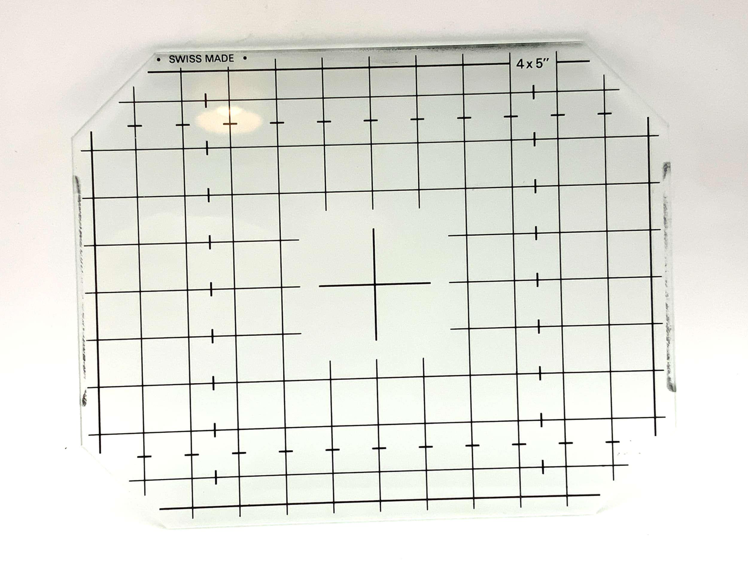 Sinar ground glass focusing screen 4x5" 9x12, Swiss Made