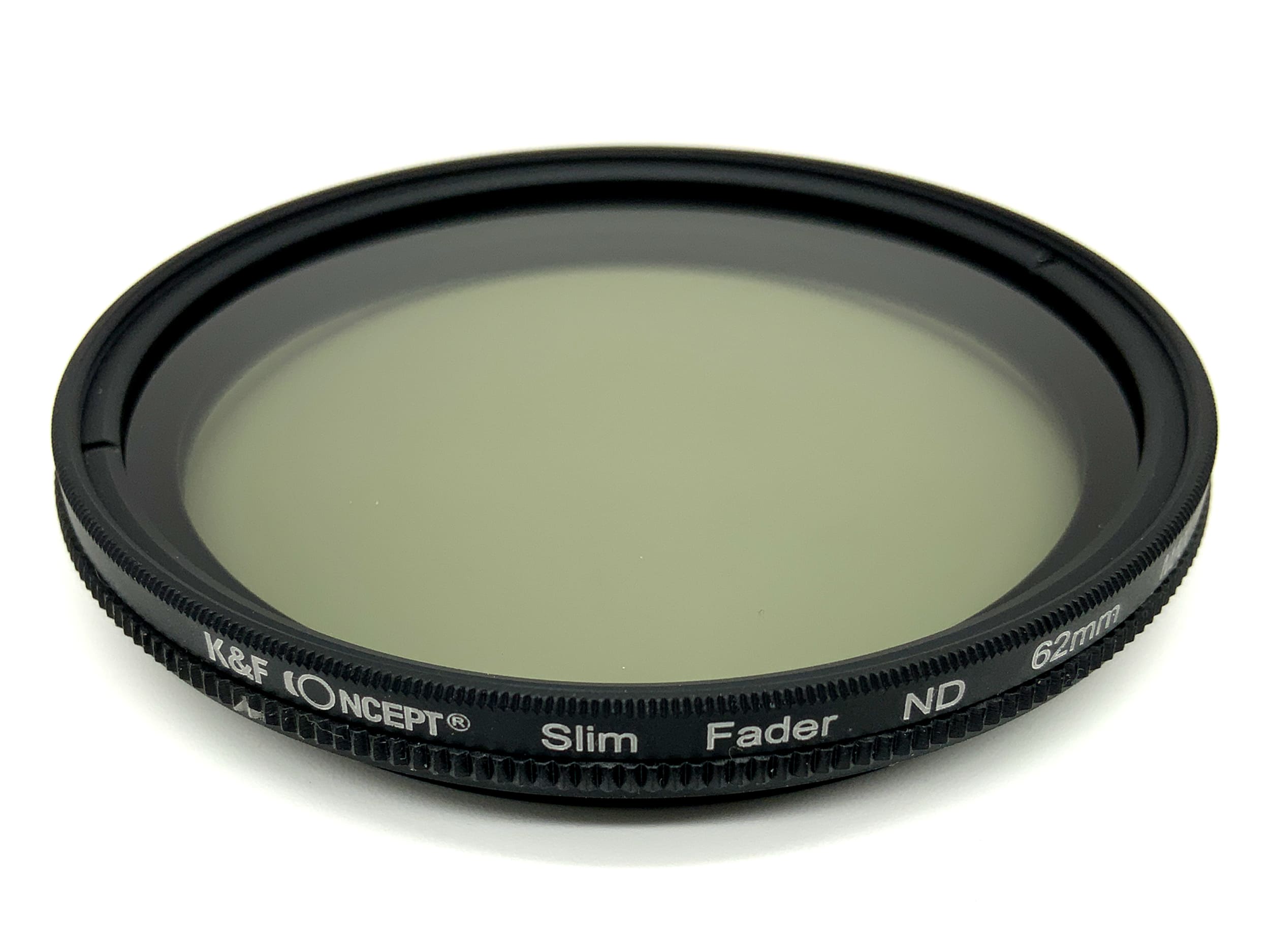 K&F Concept Graufilter Slim Fader ND Filter 62mm Kreisförmig Filtergewinde