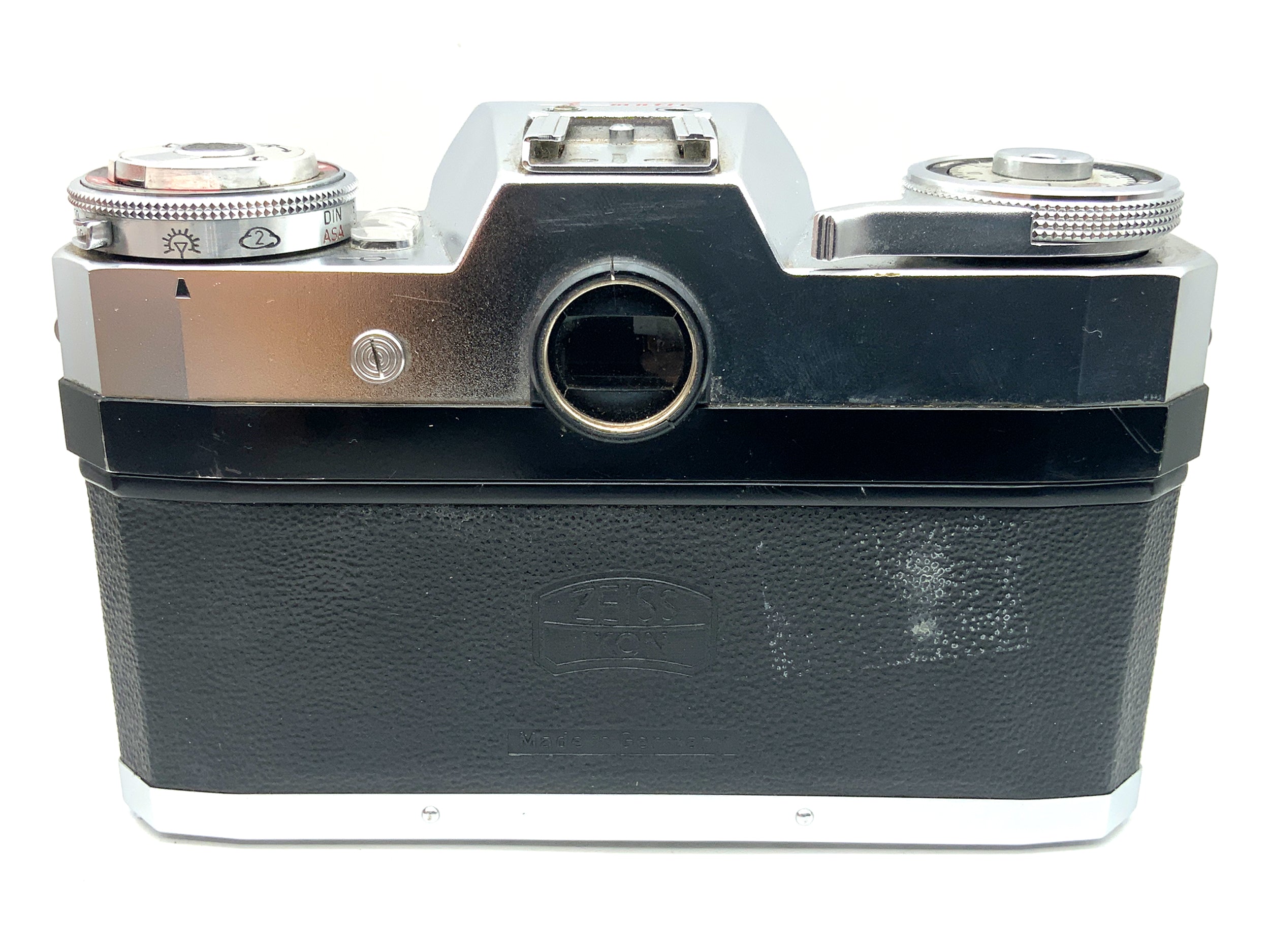 Zeiss Ikon Contaflex Super B SLR mit Tessar 2.8/50 Synchro Compur X 35mm analog