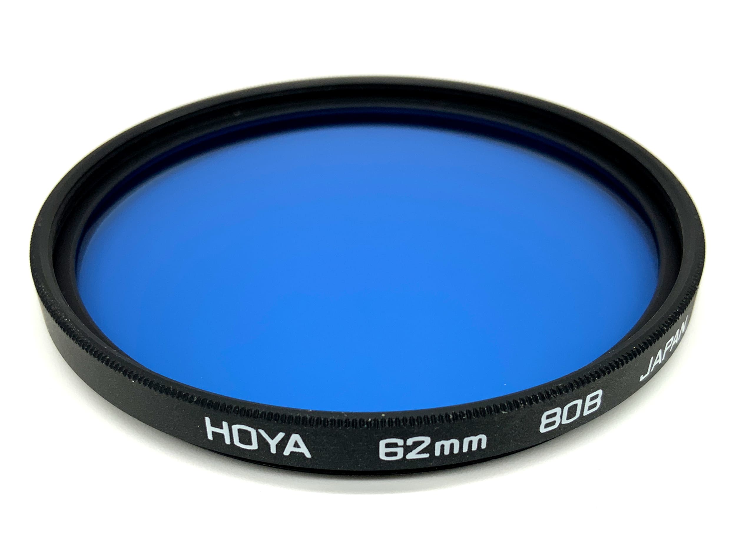 Hoya Farbfilter blau/blue 80B Filter 62mm Kreisförmig Filtergewinde